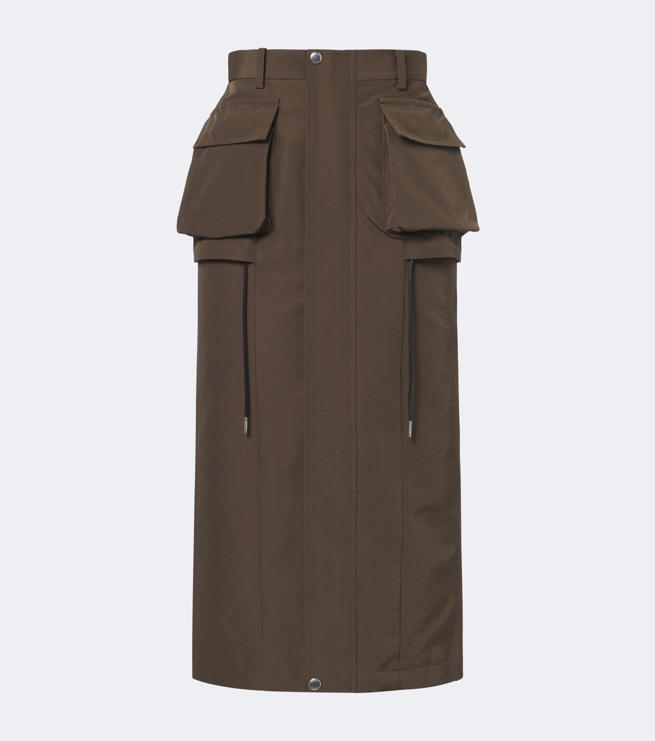 Sacai Sacai Cotton-blend cargo skirt