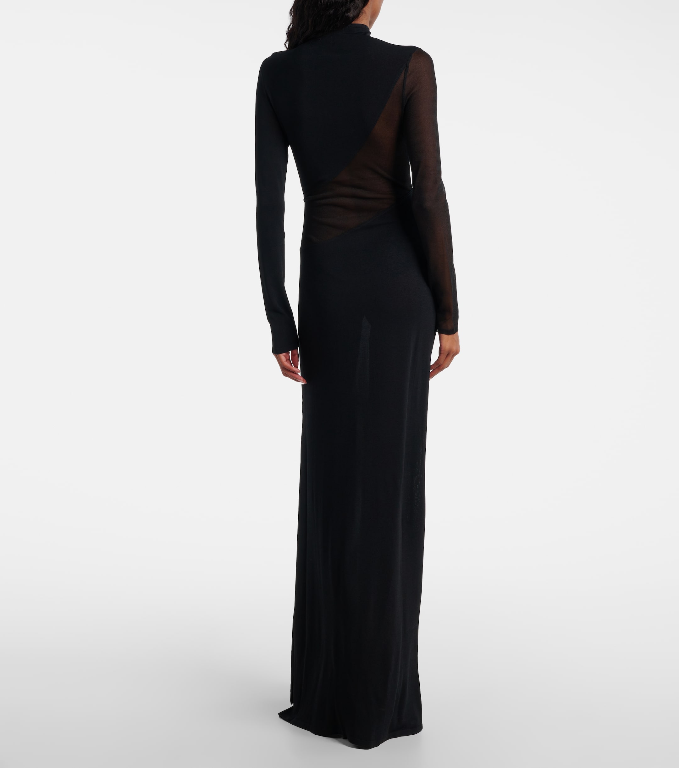 Alaïa Knitted sheer gown thumbnail