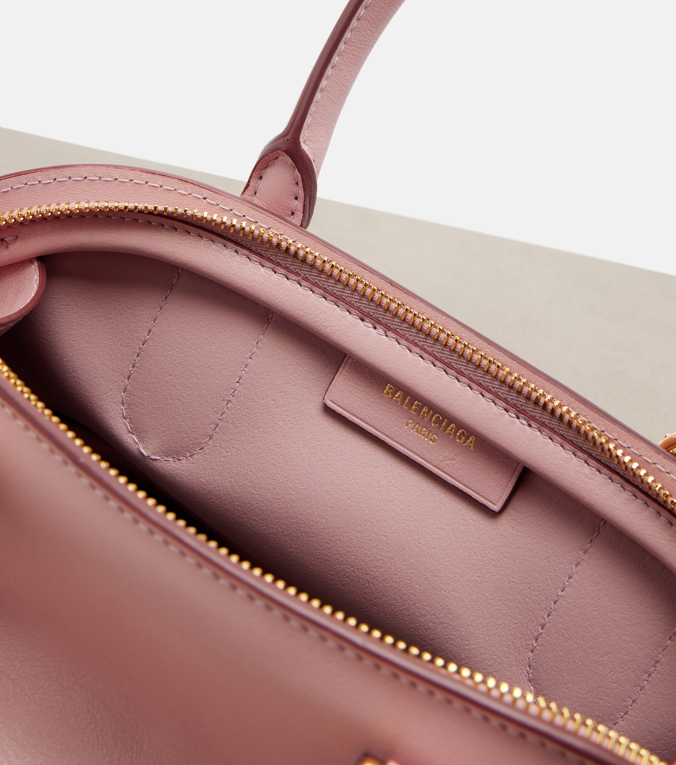 Balenciaga Bolero Mini leather top-handle bag