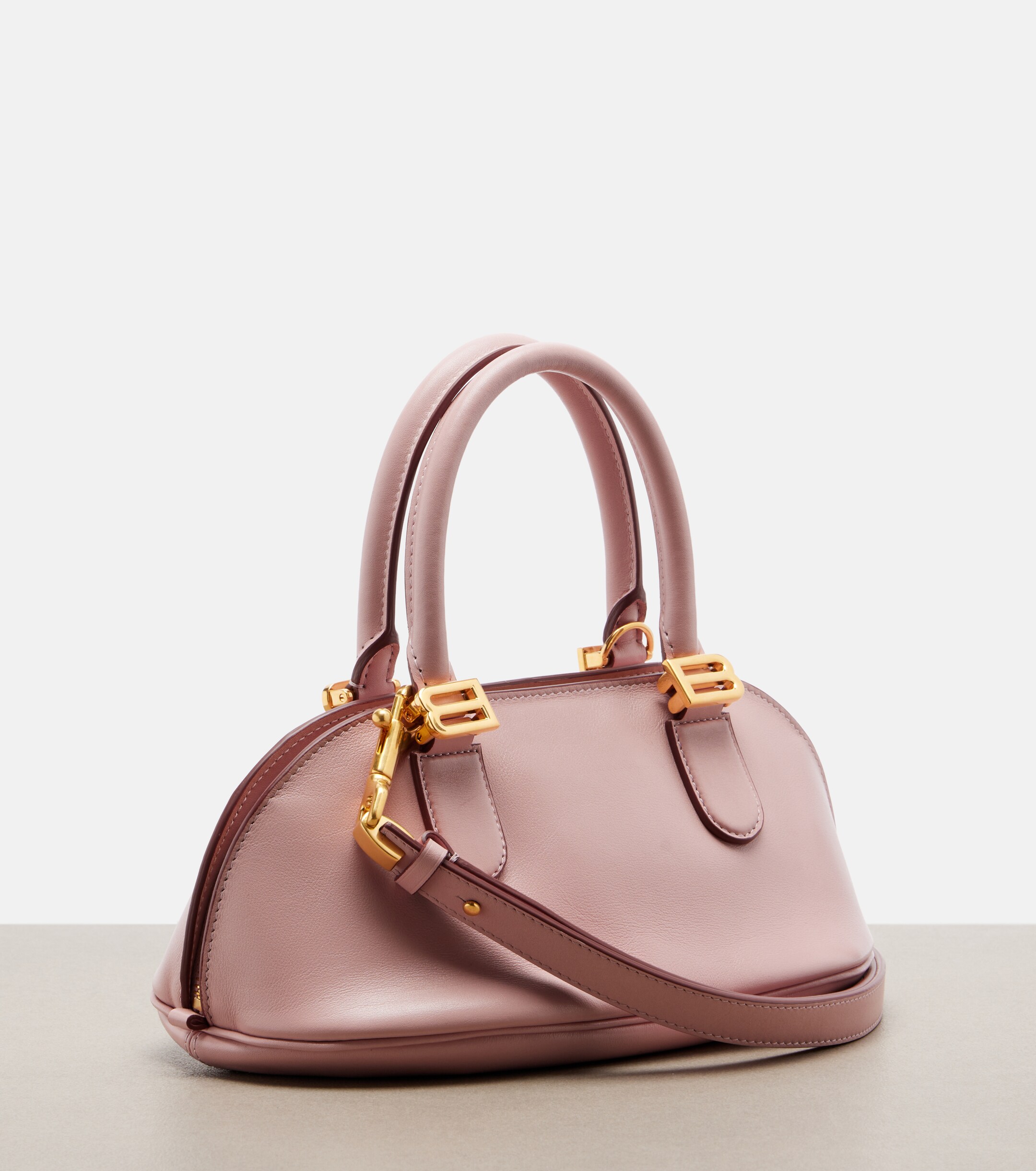 Balenciaga Bolero Mini leather top-handle bag