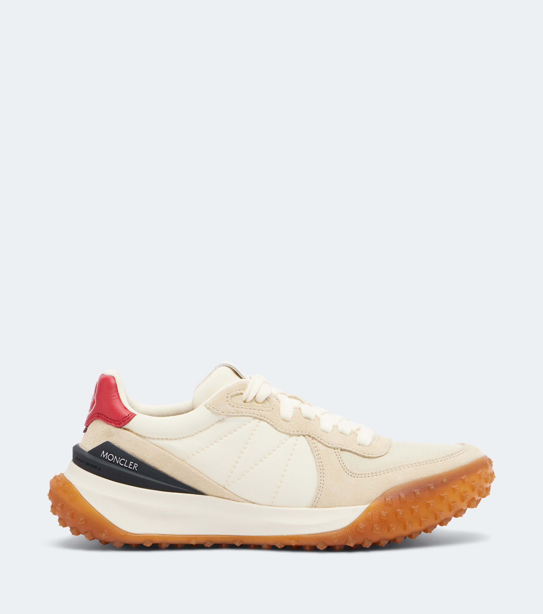 Moncler Moncler Moncler CityTrek suede-trimmed sneakers