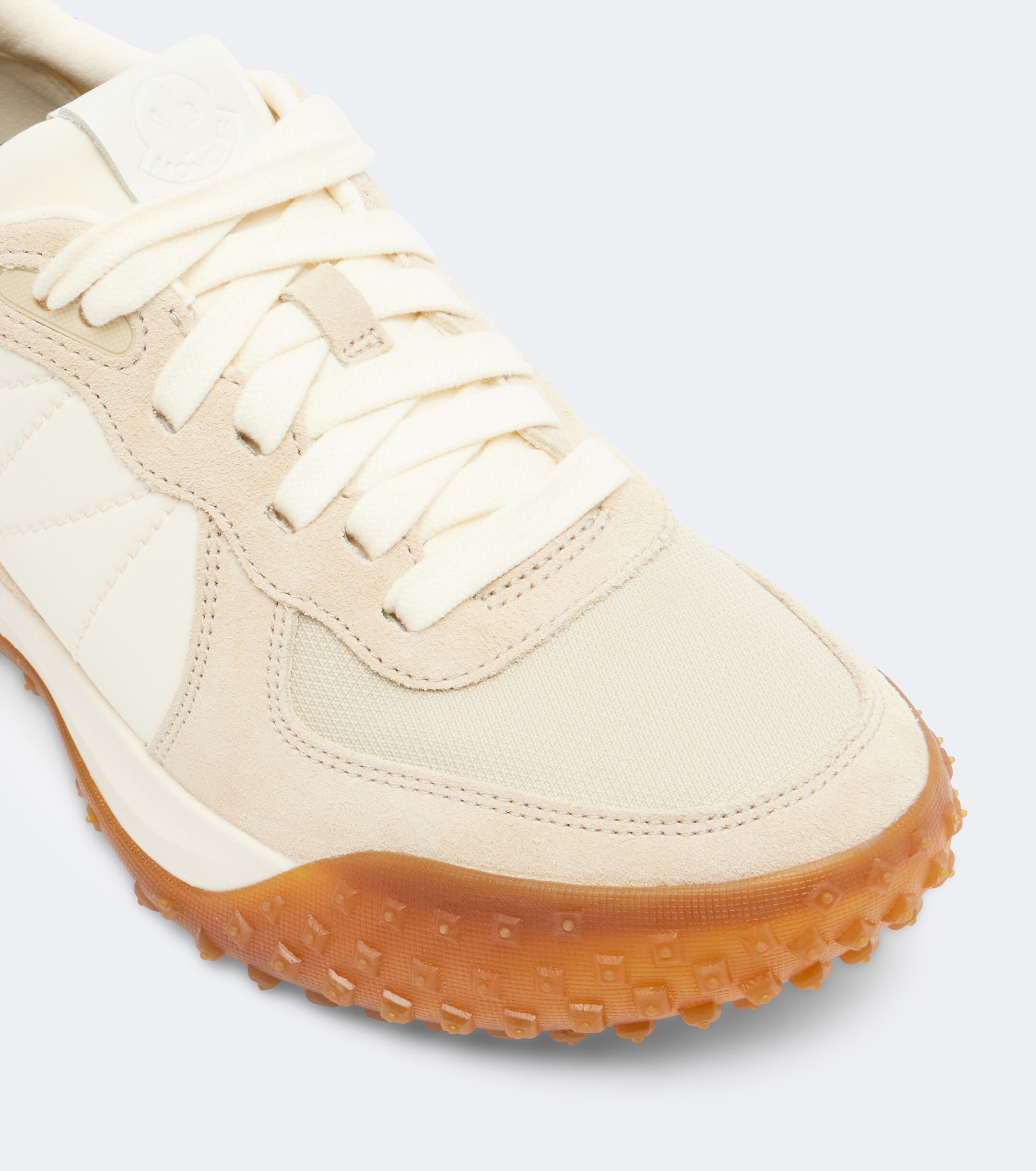 Moncler Moncler Moncler CityTrek suede-trimmed sneakers