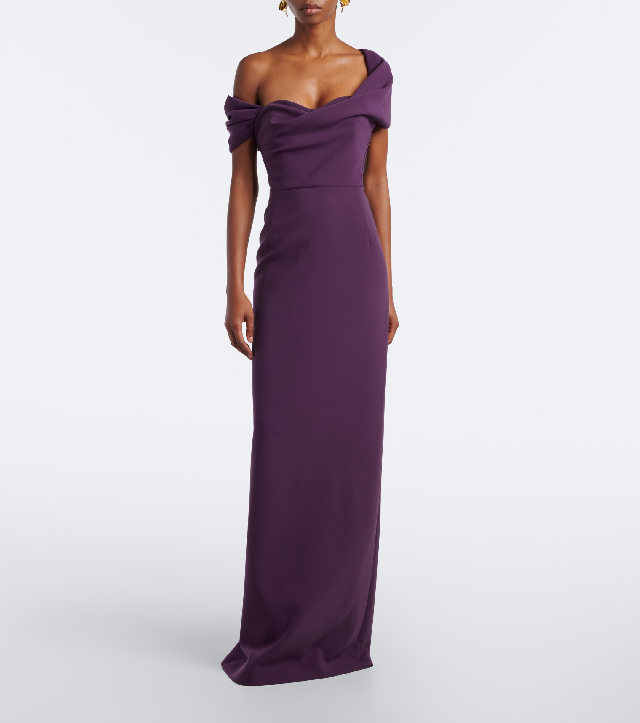 Carolina Herrera Carolina Herrera Sofia crêpe gown