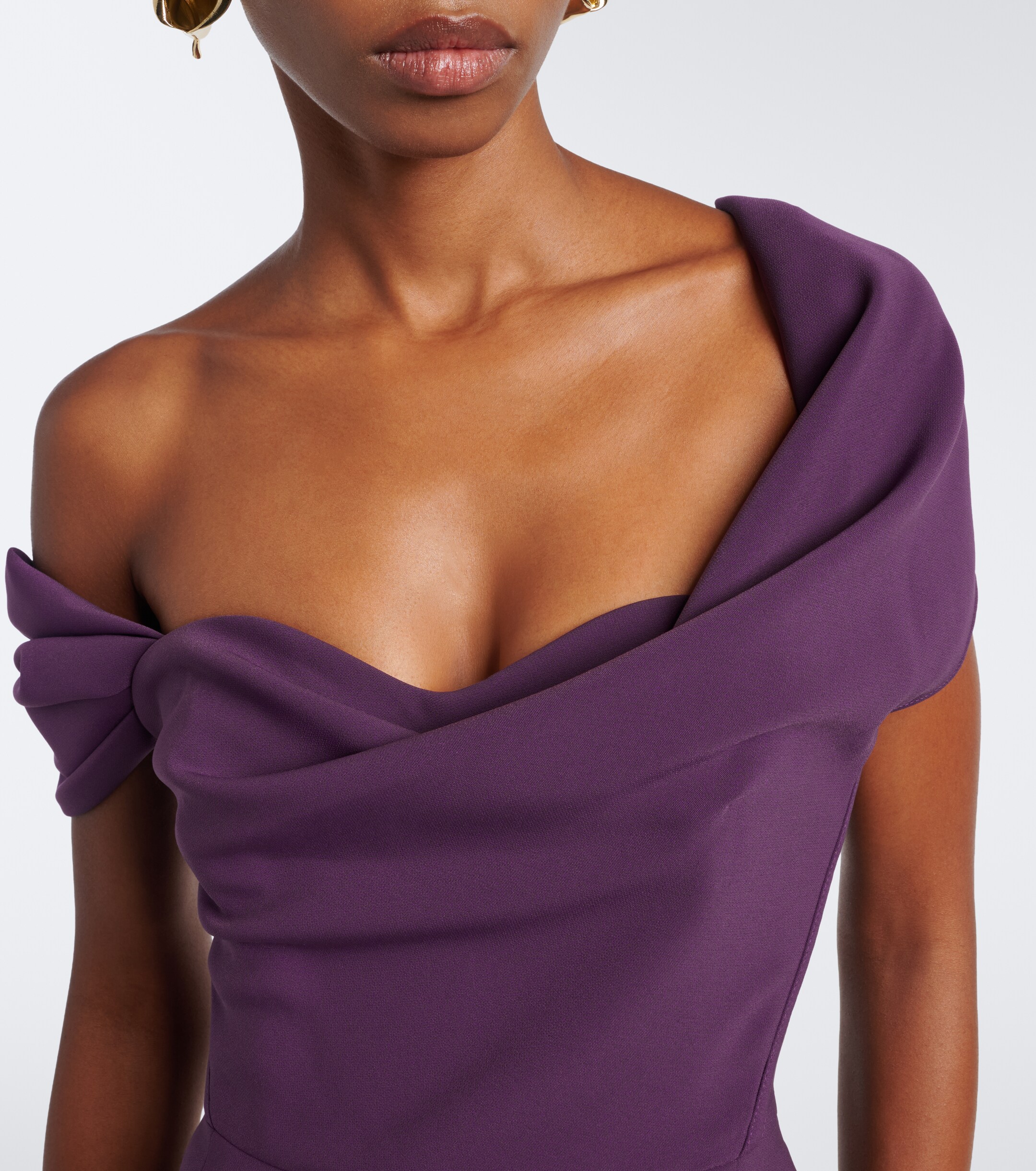 Carolina Herrera Carolina Herrera Sofia crêpe gown