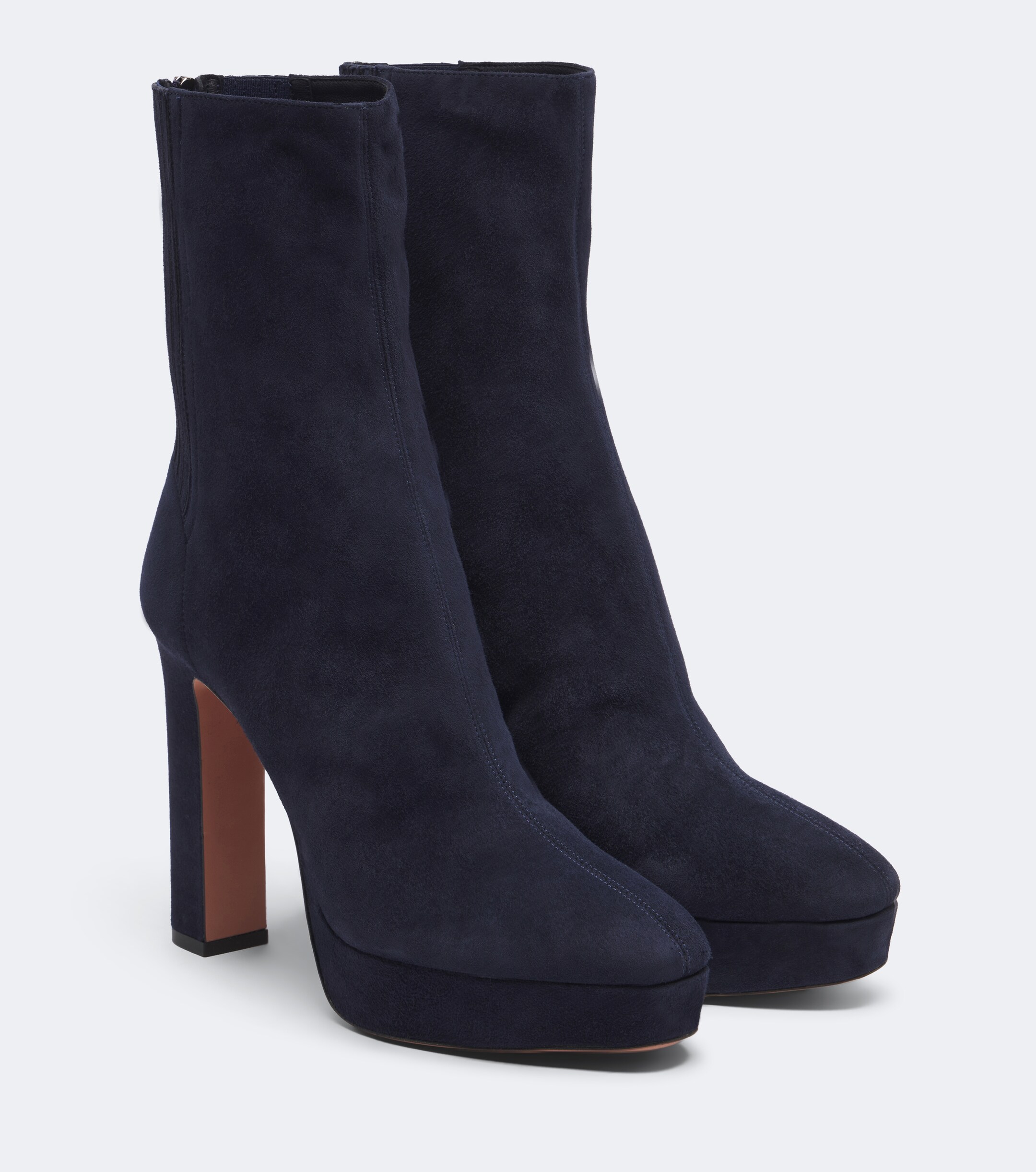 AQUAZZURA Aquazzura Martine suede platform ankle boots