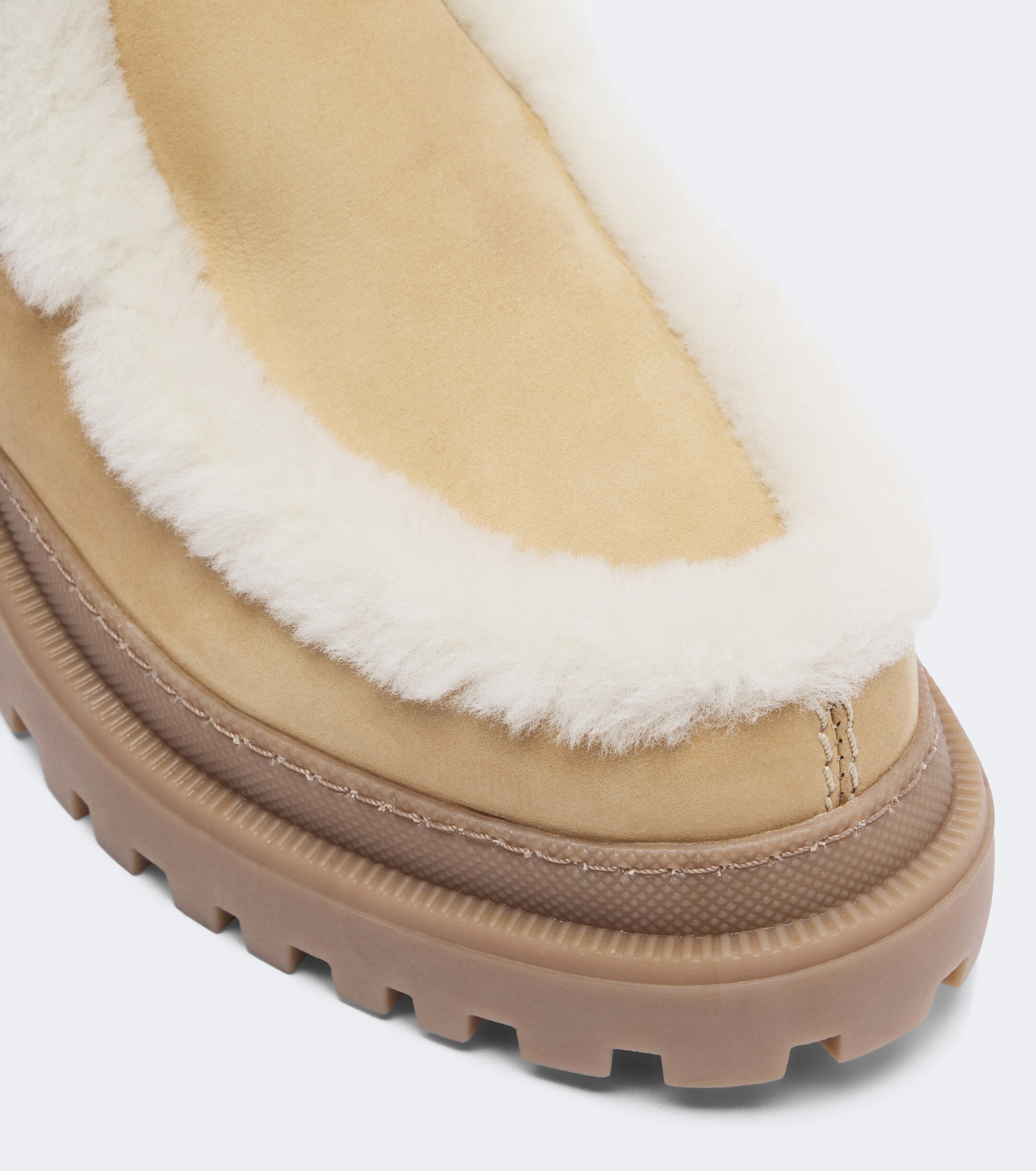 Yves Salomon Yves Salomon Shearling-lined suede ankle boots