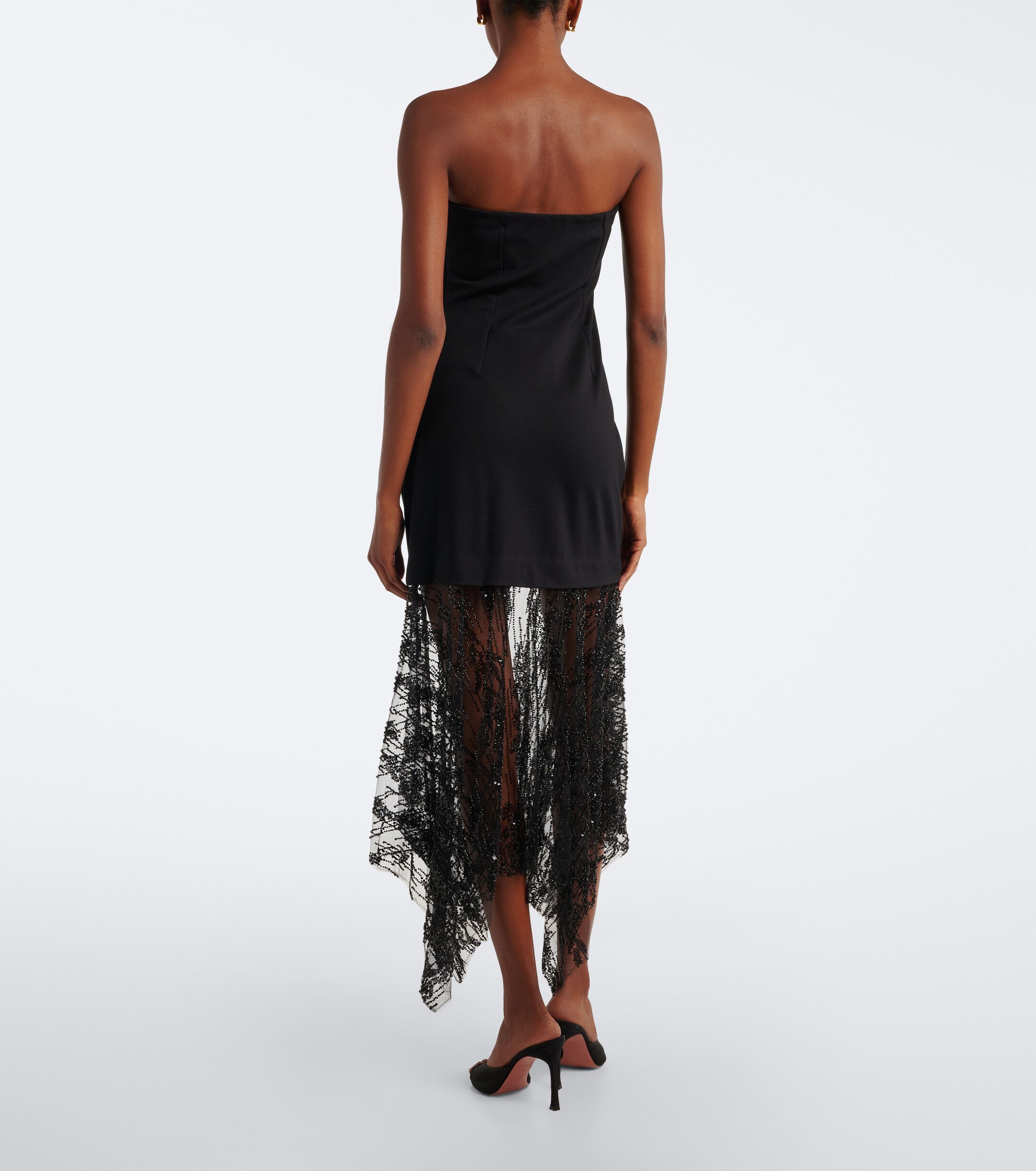 Staud Staud Jolie embellished minidress