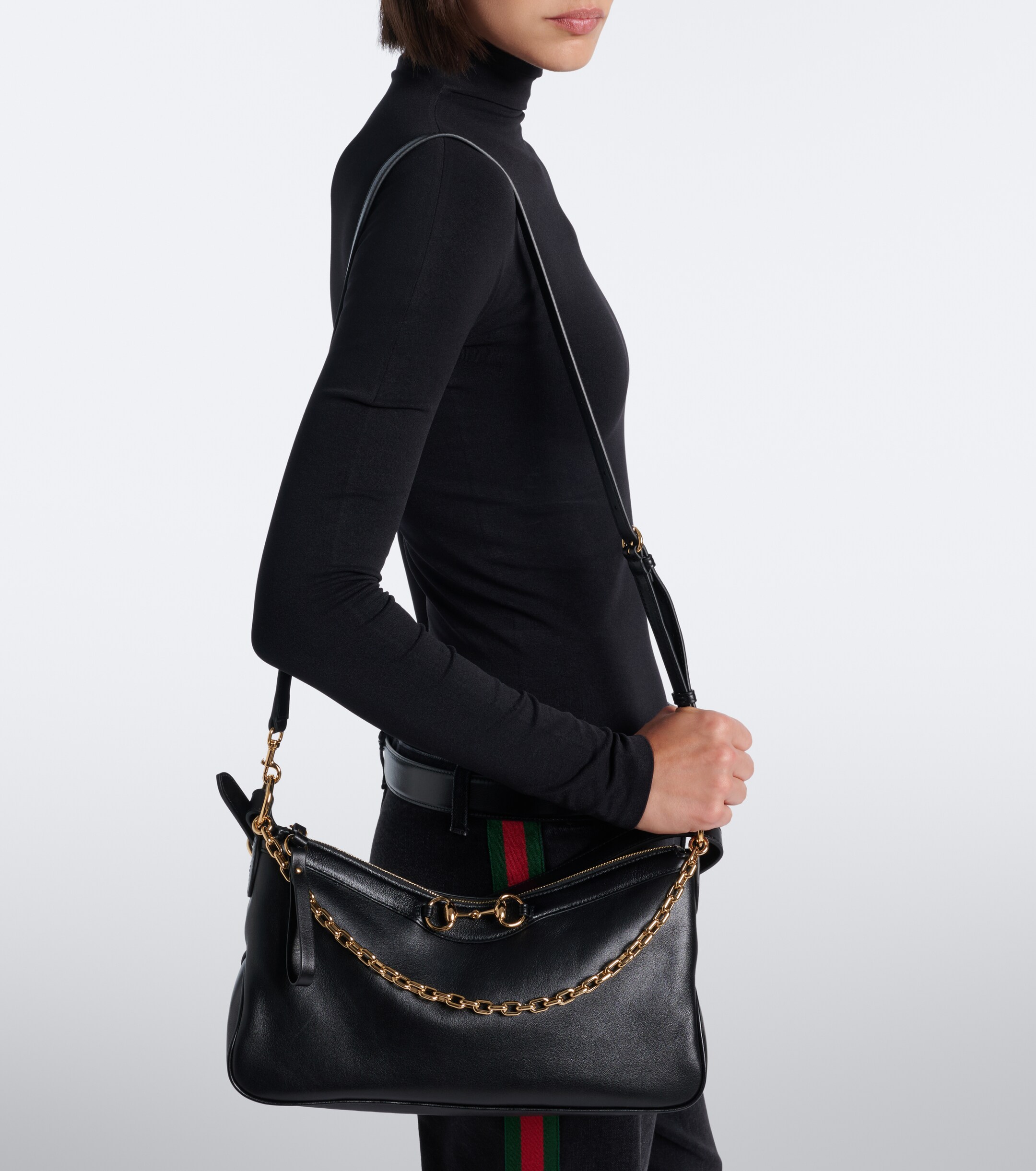 Gucci Gucci Starlet Medium leather shoulder bag