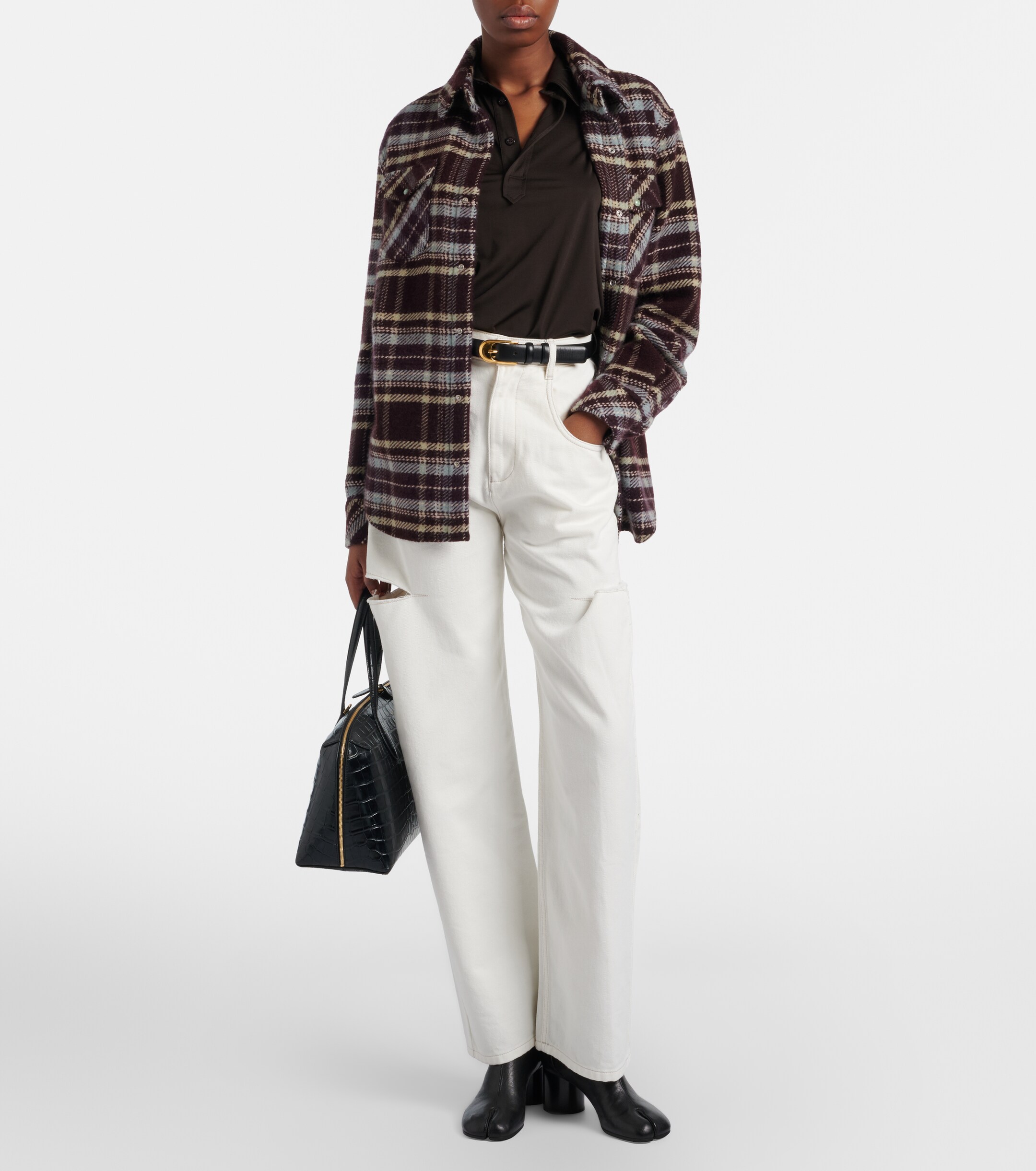 Maison Margiela Maison Margiela High-rise straight leg jeans