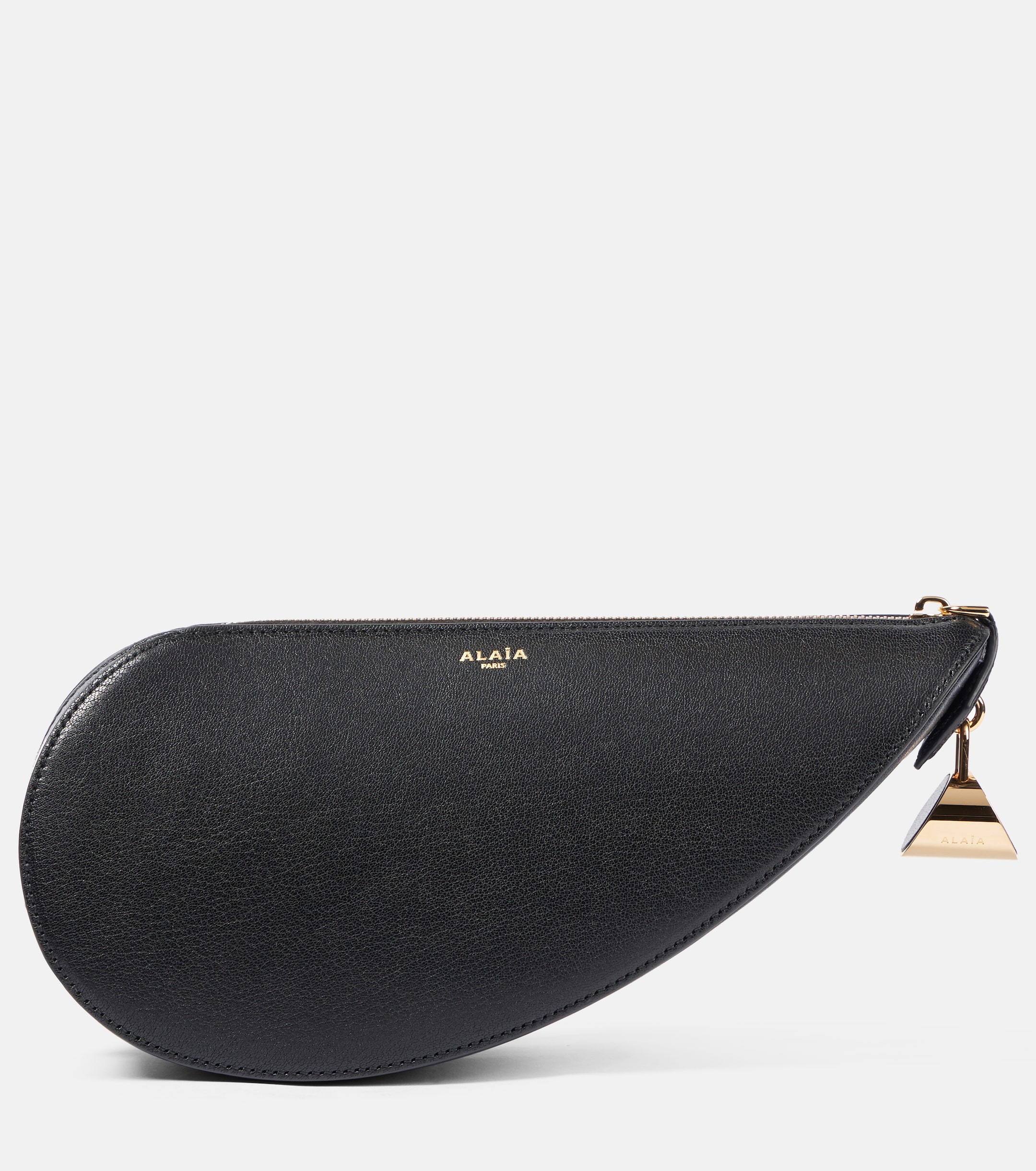 Alaïa Le Demi Cœur leather clutch