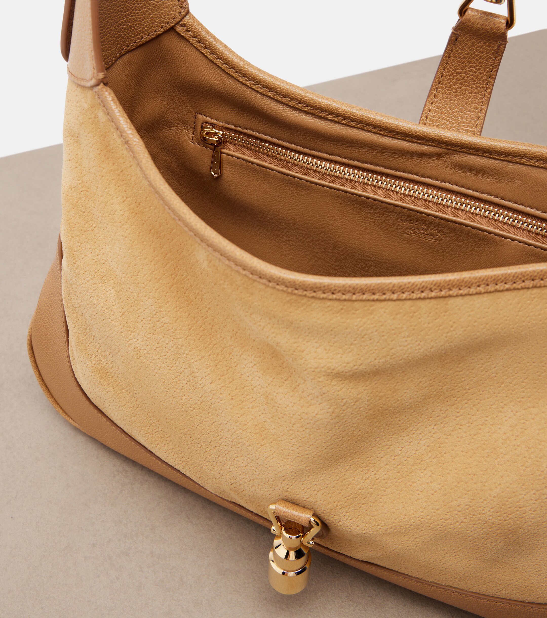Gucci Gucci Jackie 1961 Medium suede shoulder bag