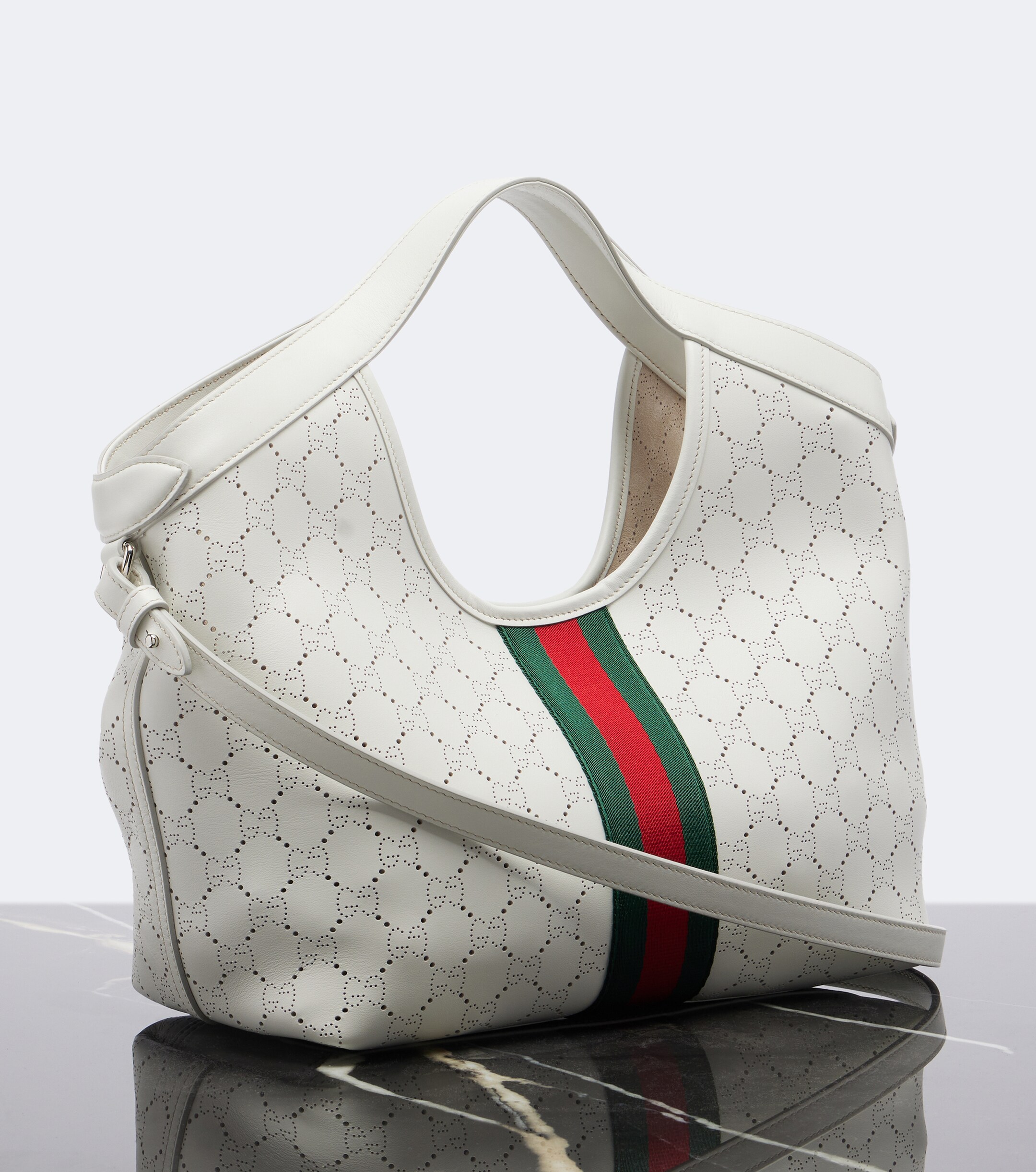 Gucci Gucci Giglio Small leather tote bag