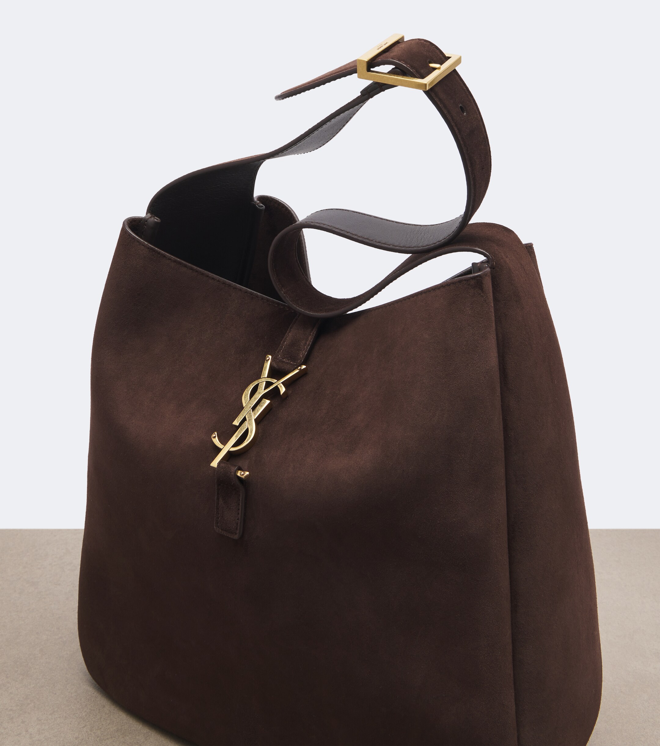 Saint Laurent Le 5 à 7 Supple Large suede shoulder bag