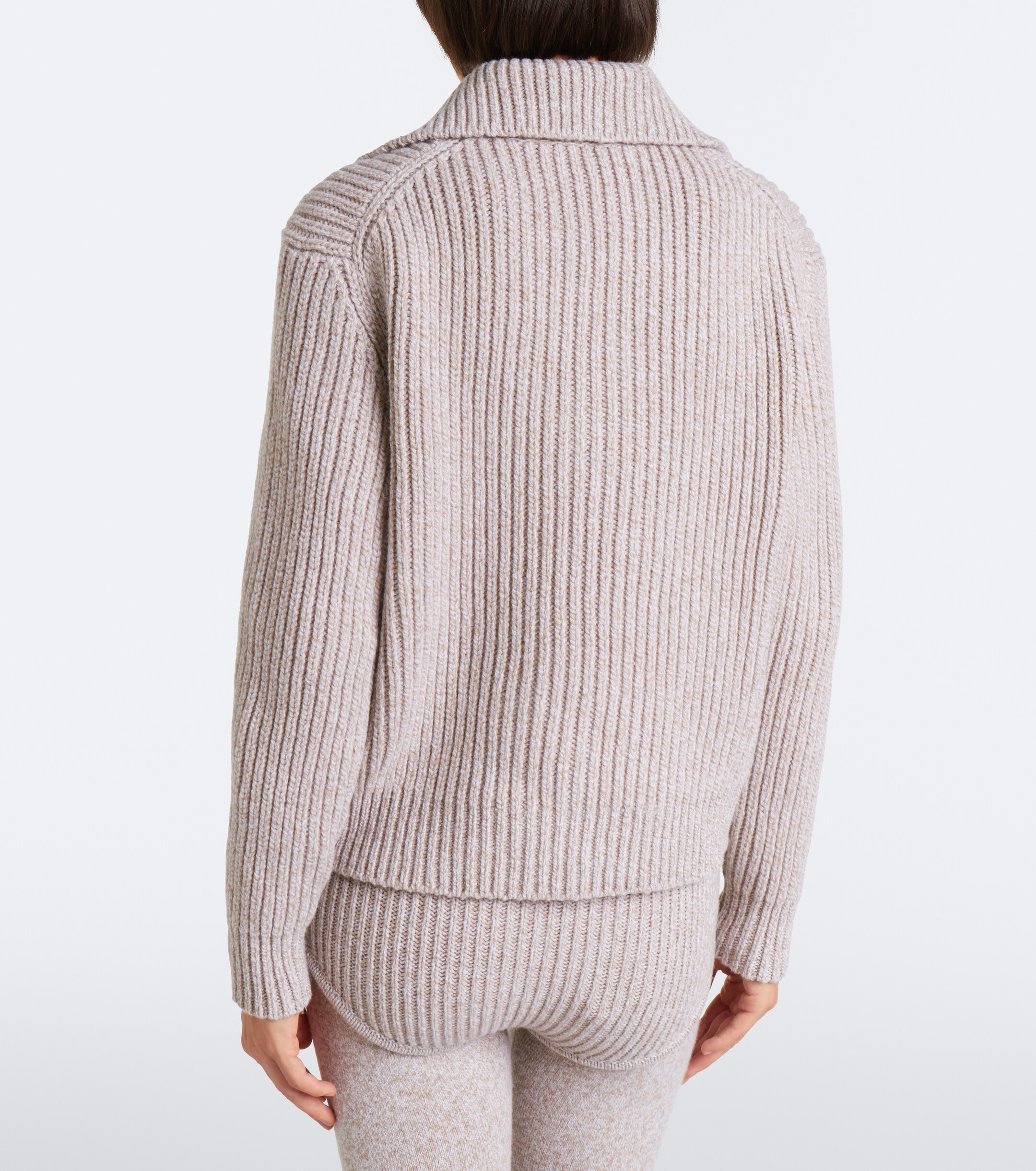Magda Butrym Magda Butrym Ribbed-knit wool shorts