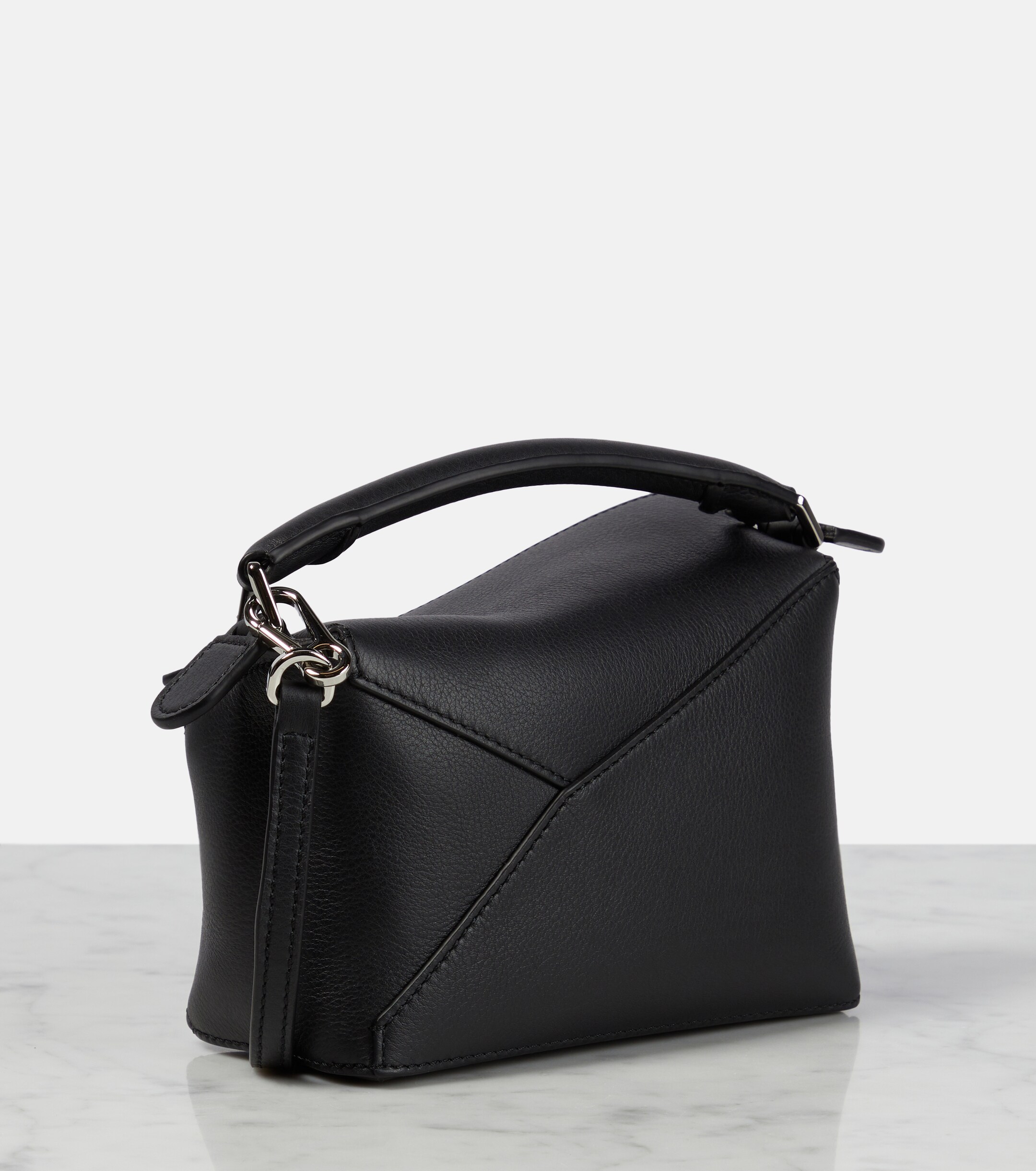 Loewe Puzzle Edge Mini leather top-handle bag