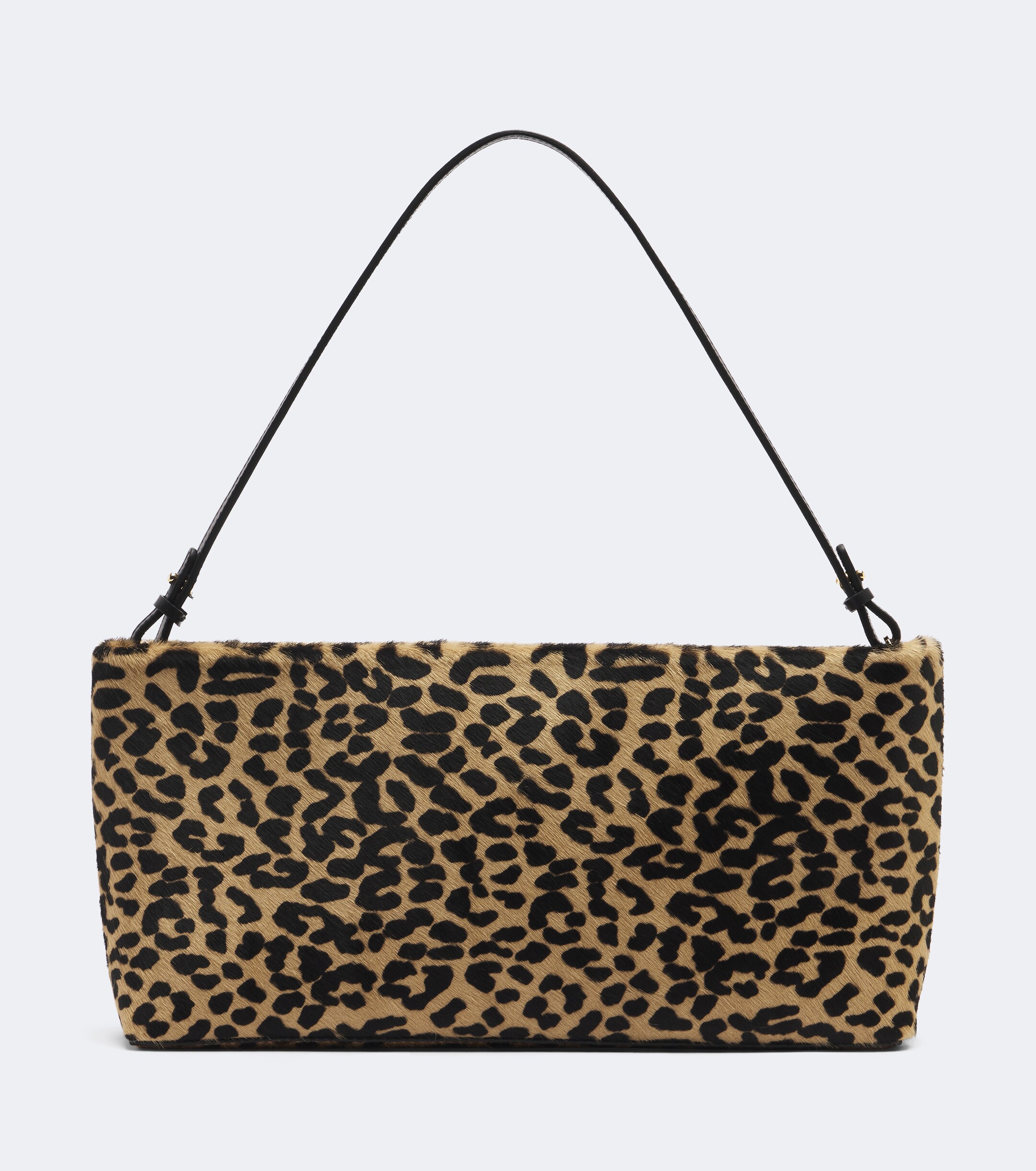 AMANU Amanu Mali leopard-print calf hair clutch