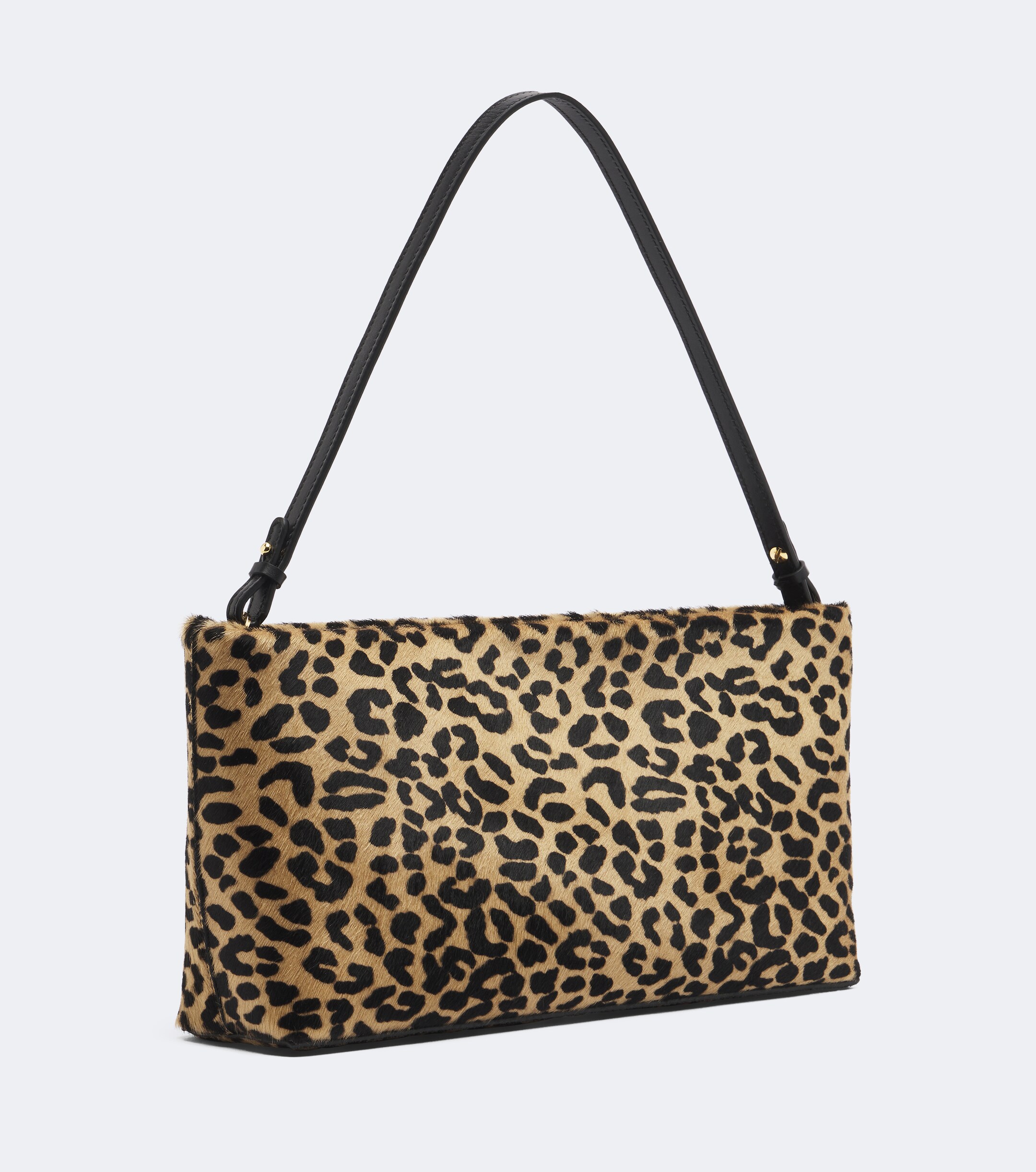 AMANU Amanu Mali leopard-print calf hair clutch