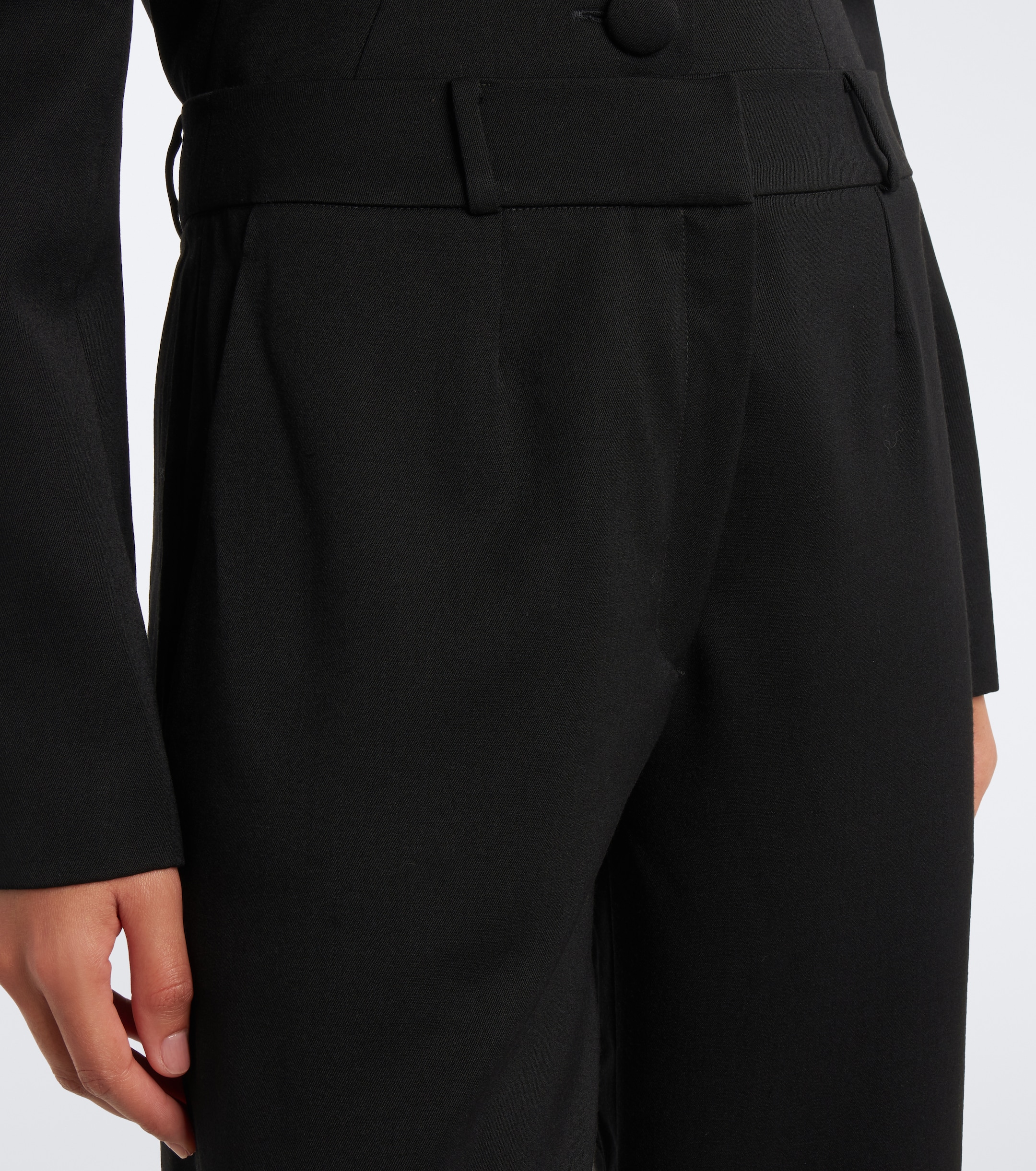 GEORGES HOBEIKA Georges Hobeika Mid-rise straight pants