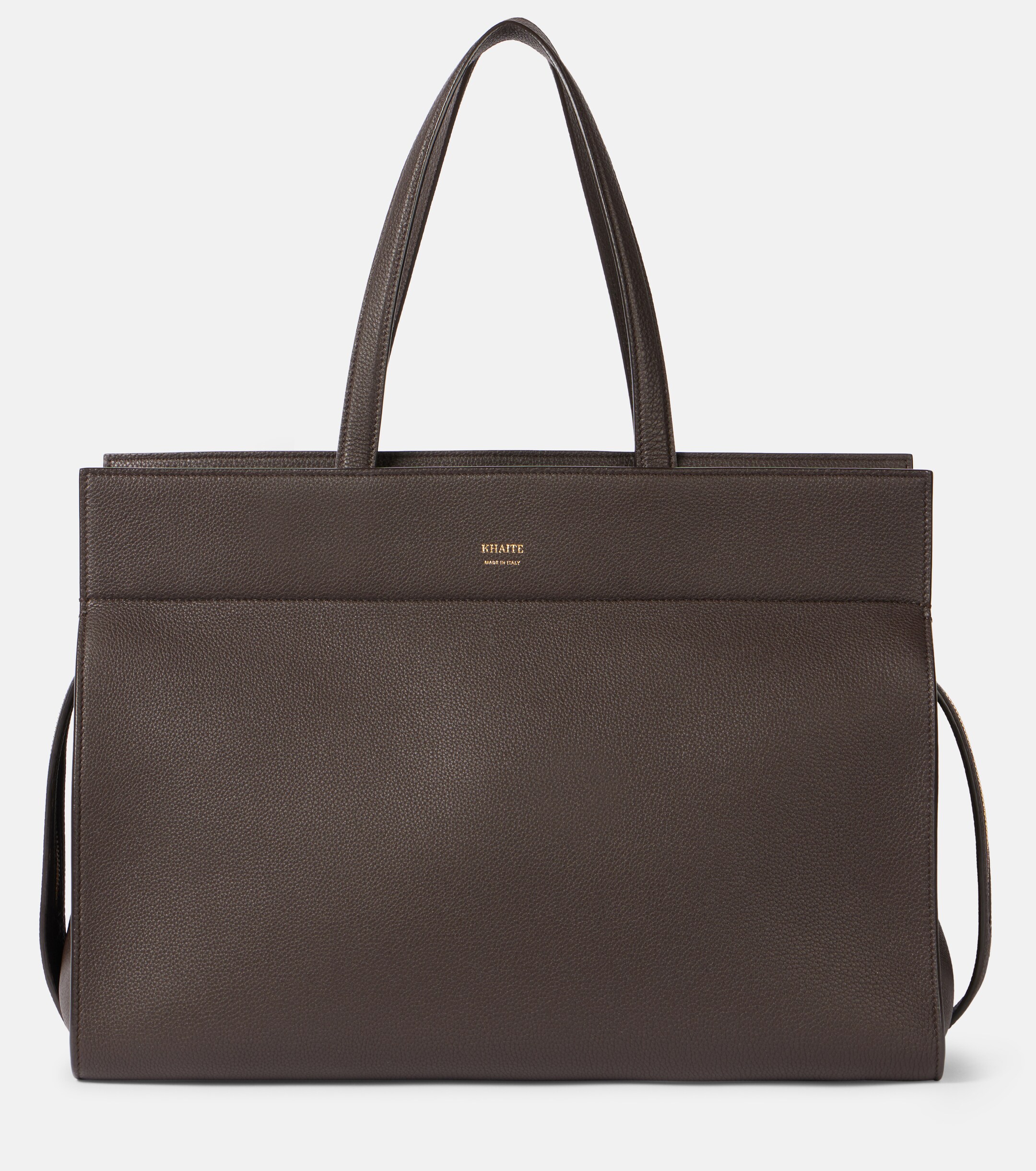 KHAITE Crosby leather tote bag