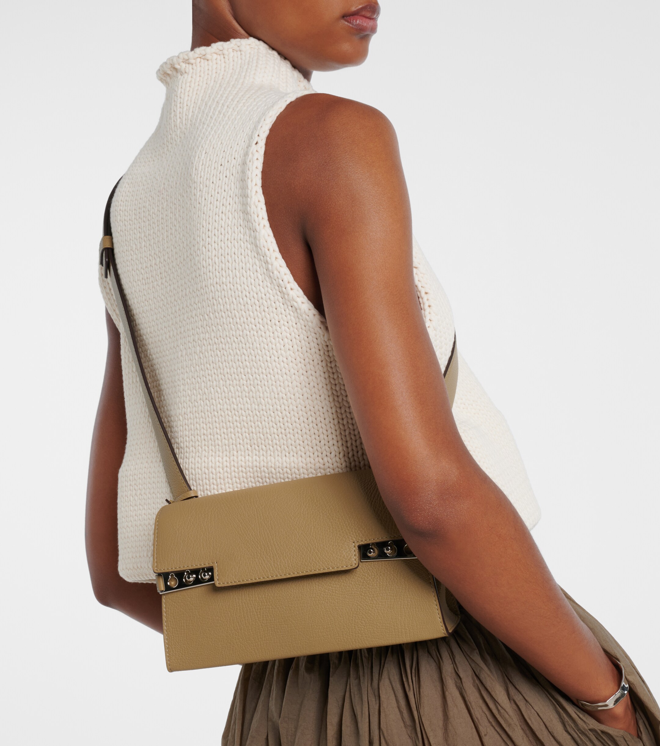 Delvaux Tempête City Small leather crossbody bag thumbnail