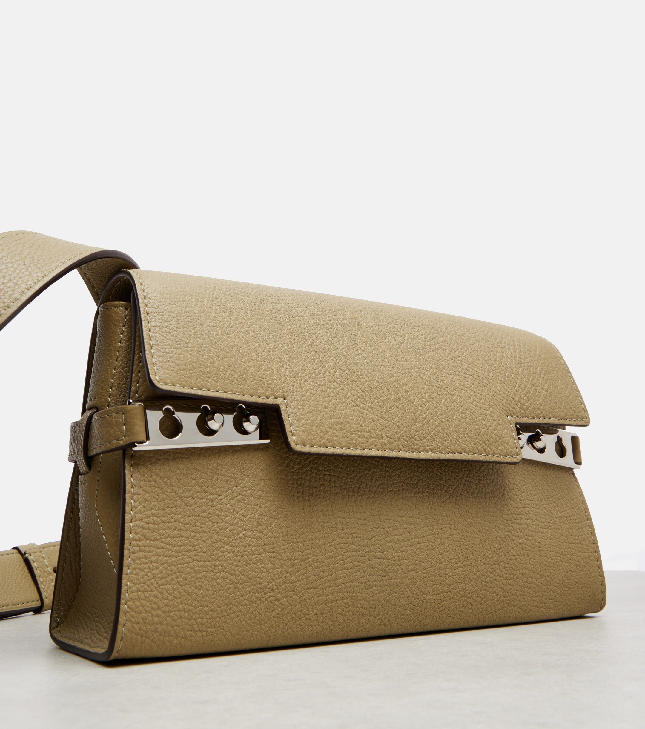 Delvaux Tempête City Small leather crossbody bag thumbnail