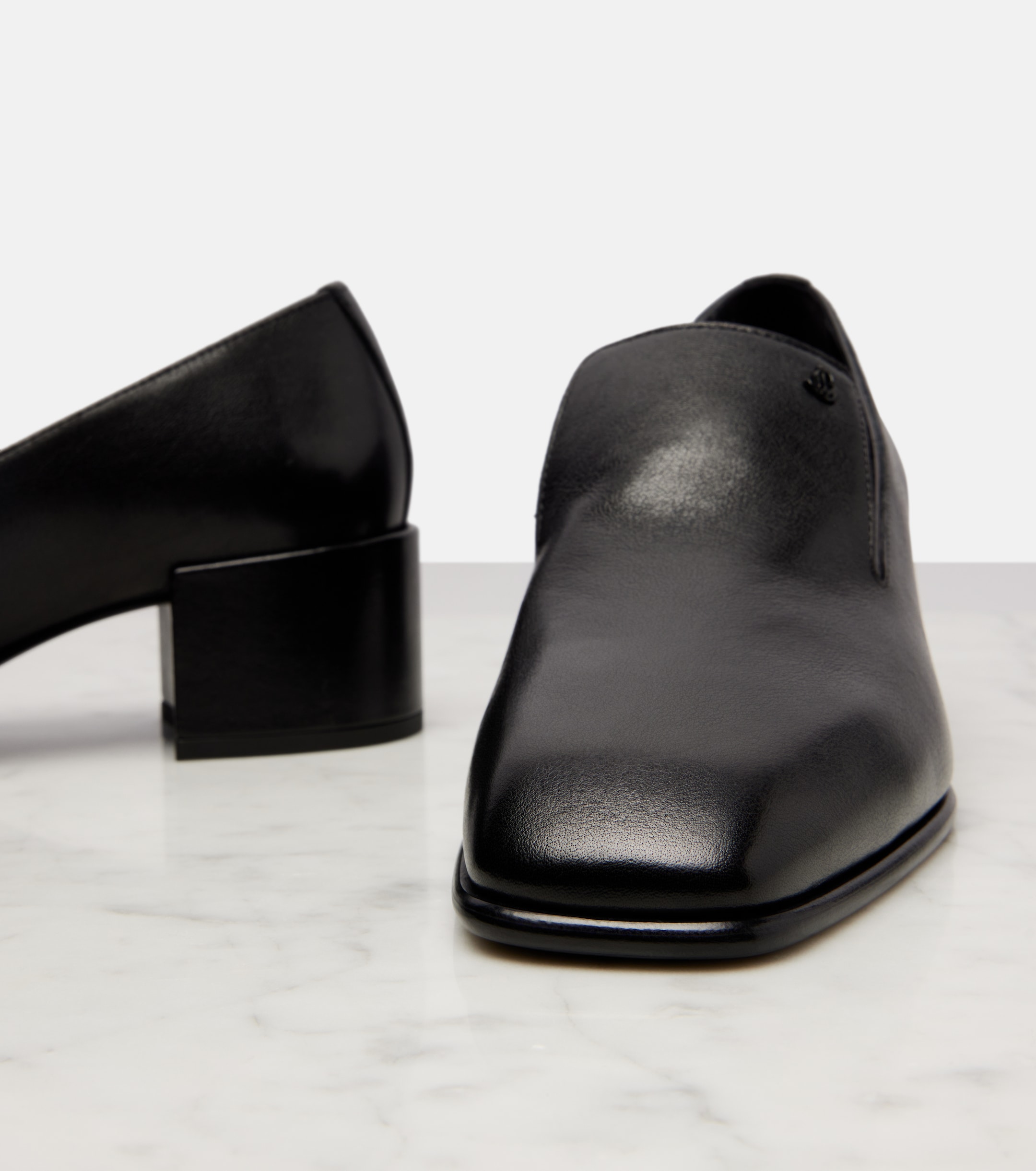 JIMMY CHOO Jimmy Choo Eliot Slipper 45 leather pumps