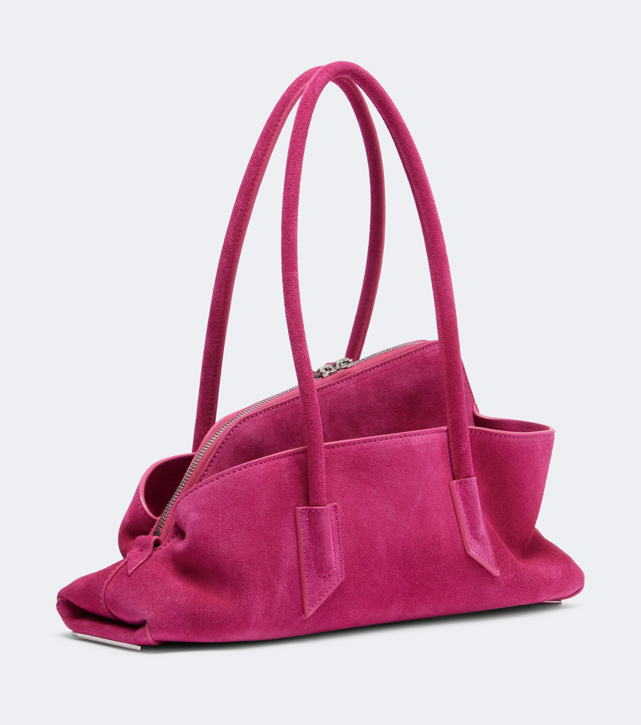 THE ATTICO La Passeggiata Small suede tote bag