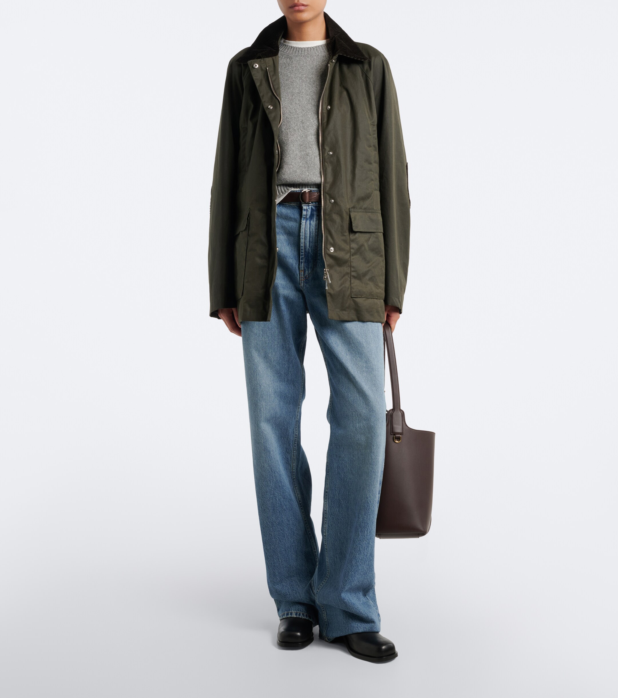 Staud Staud Brooklyn leather ankle boots
