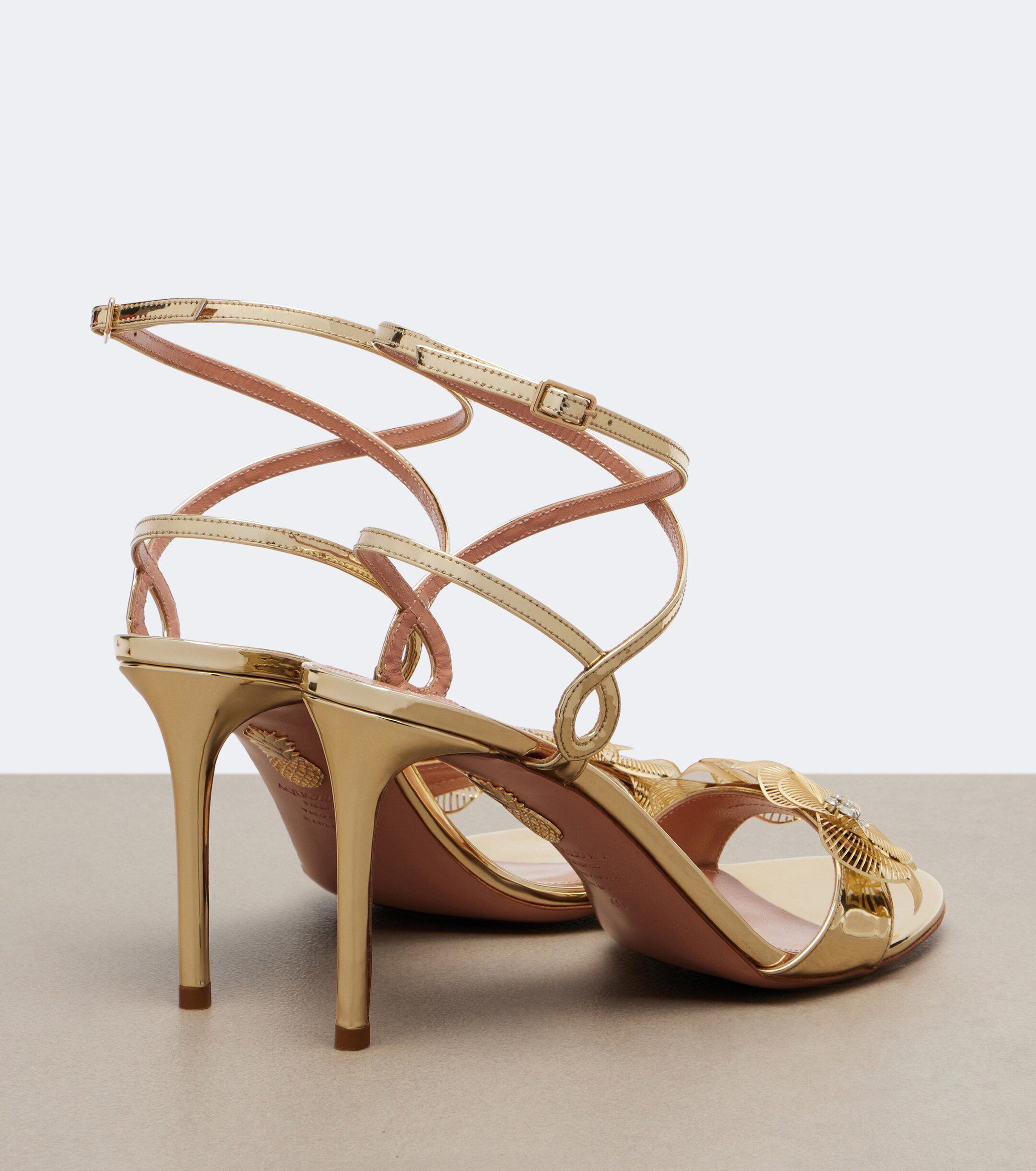 AQUAZZURA Aquazzura Flora Mystica embellished sandals