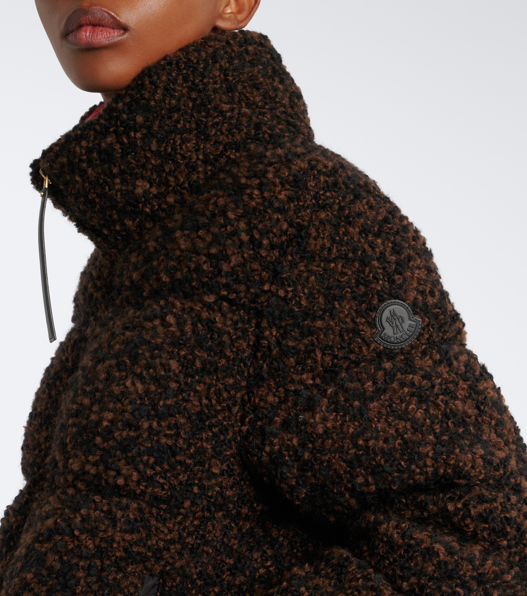 Moncler Moncler Trascendance bouclé down jacket