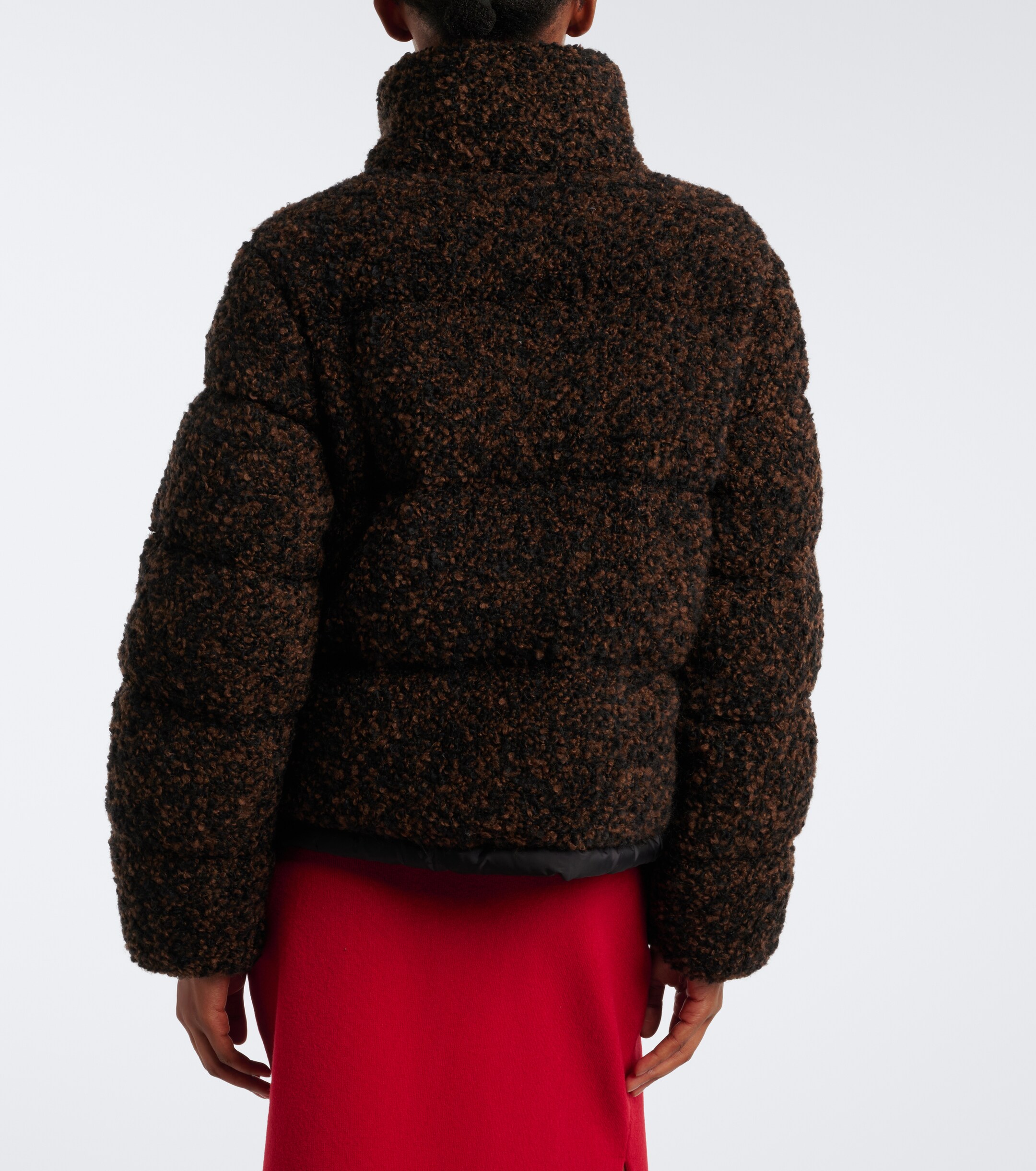 Moncler Moncler Trascendance bouclé down jacket