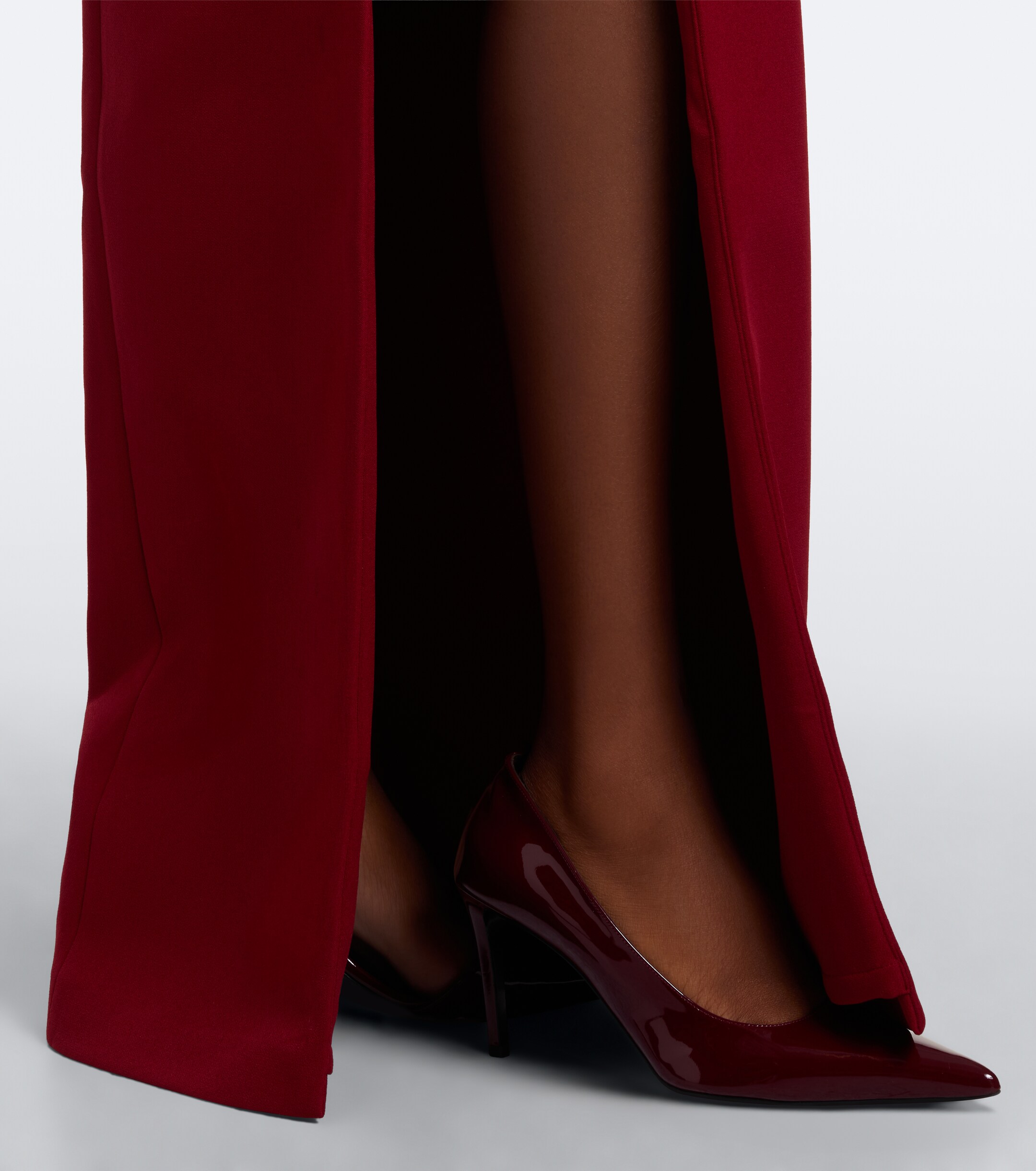 Safiyaa Safiyaa Acilah crêpe maxi skirt