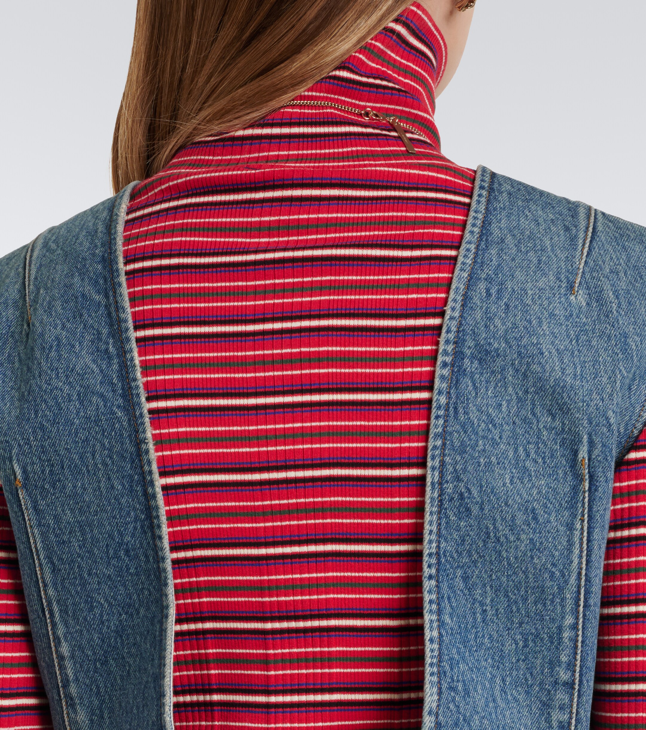 Dries Van Noten Dries Van Noten Denim faded maxi dress