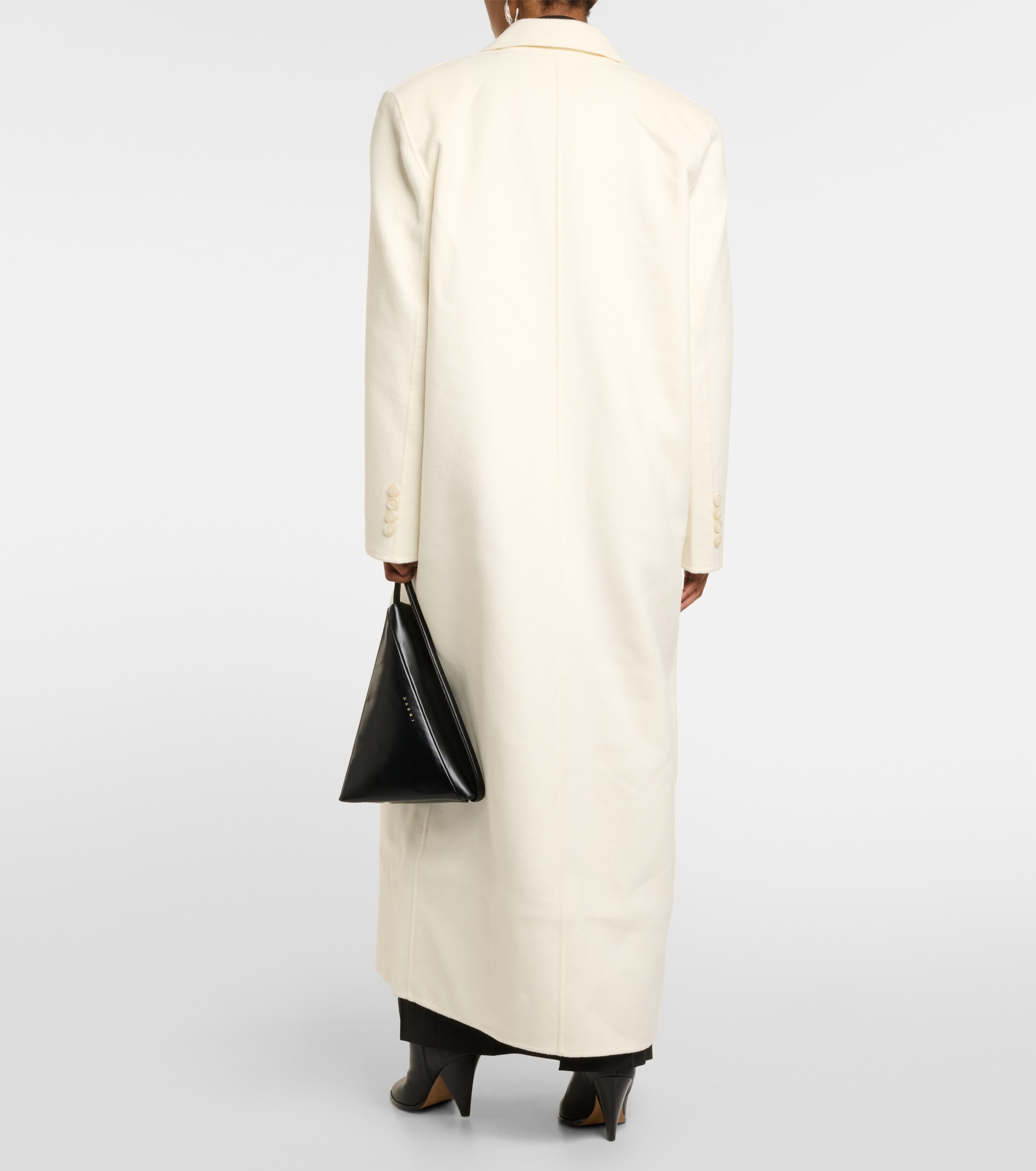 The Frankie Shop Gaia oversized wool-blend coat