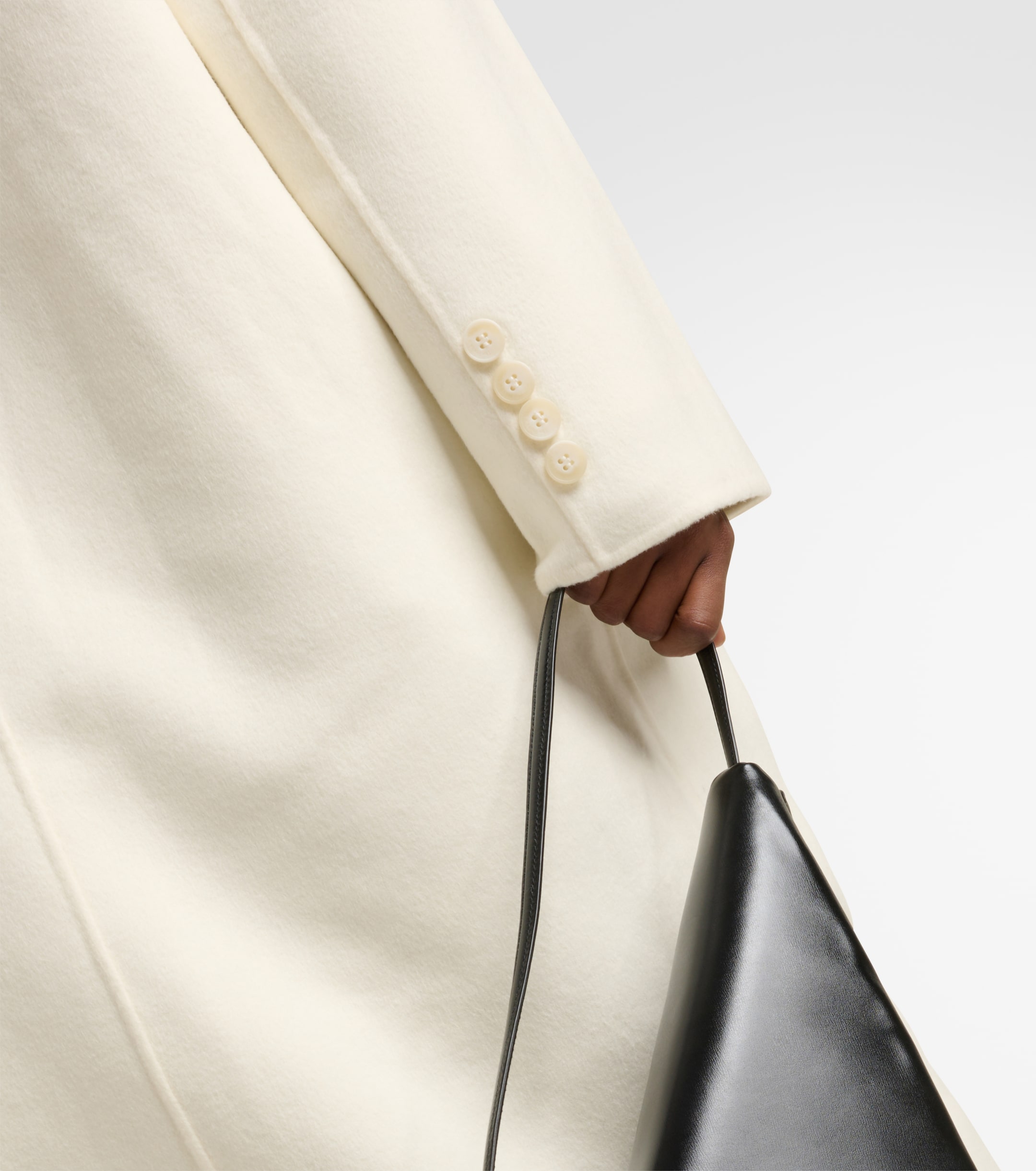 The Frankie Shop Gaia oversized wool-blend coat