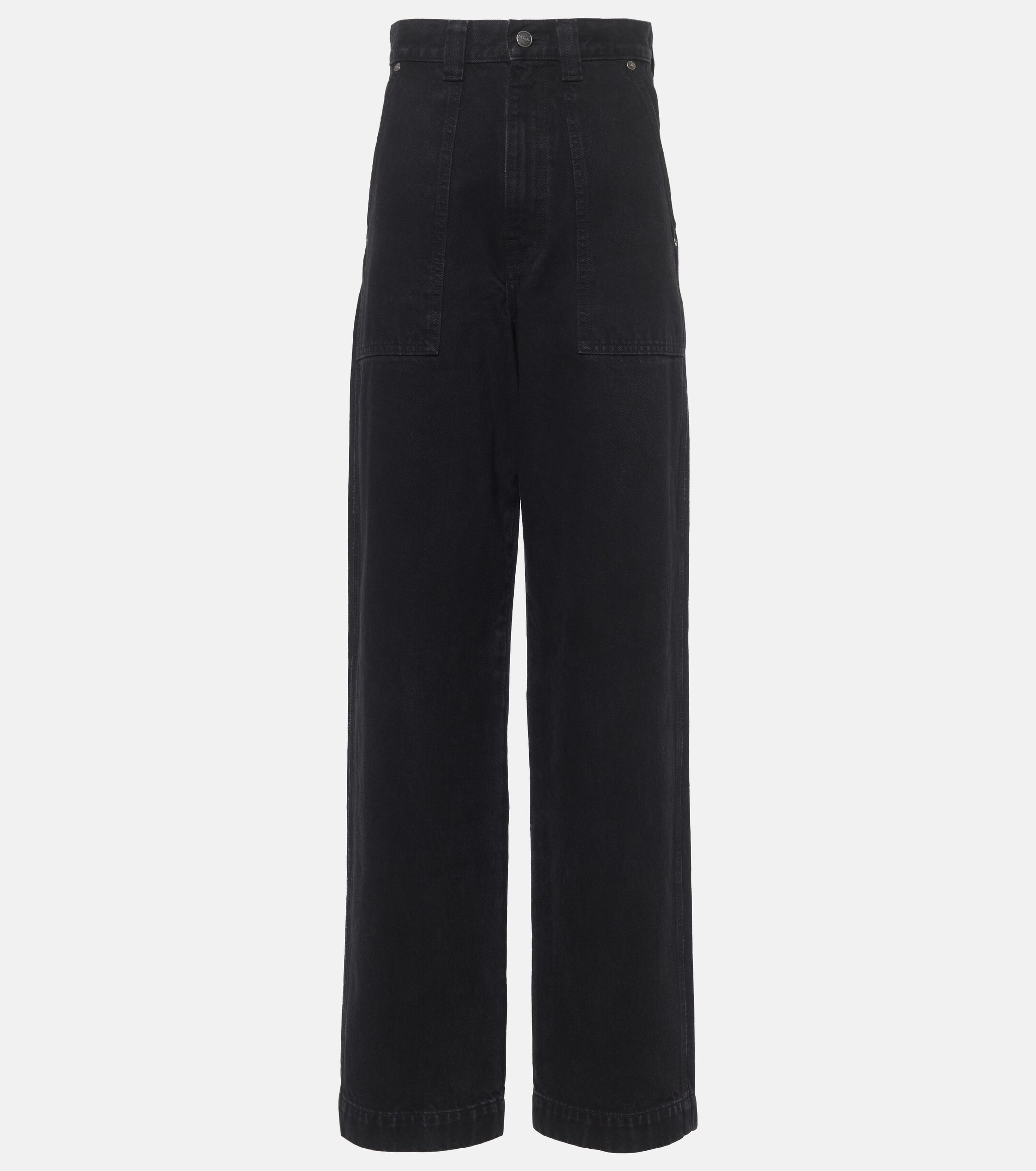 KHAITE Hewitt high-rise straight jeans thumbnail