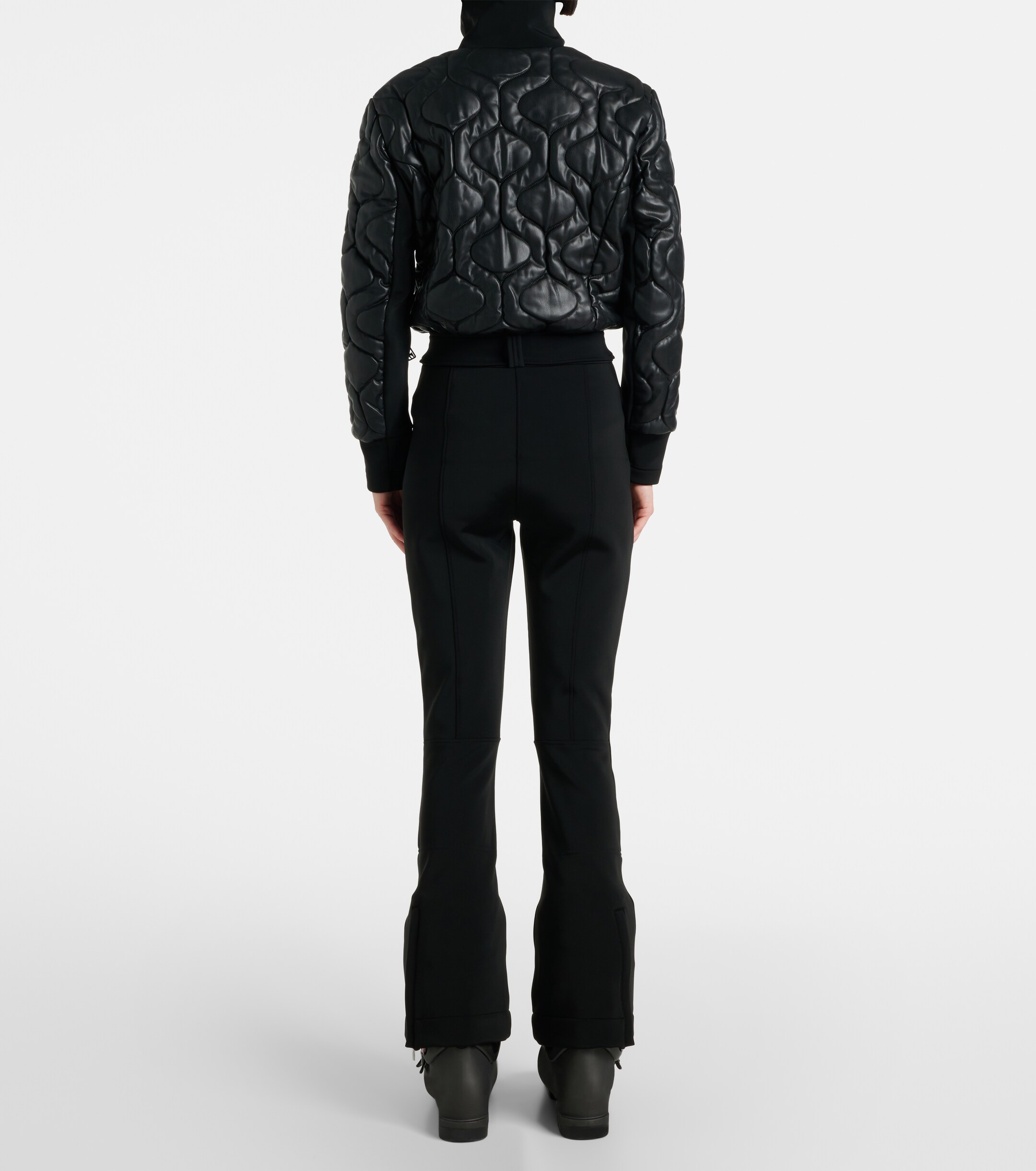 Toni Sailer Toni Sailer Conni Special quilted faux leather ski suit