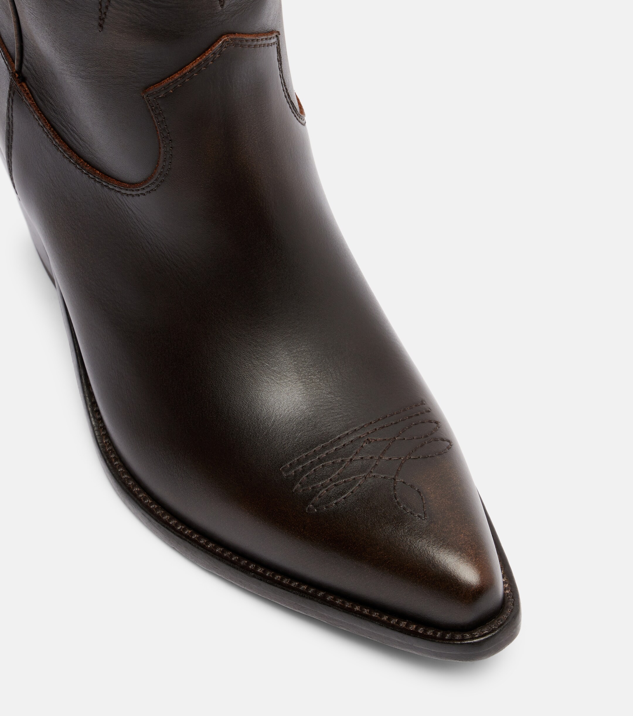 Golden Goose Wish Star leather cowboy boots
