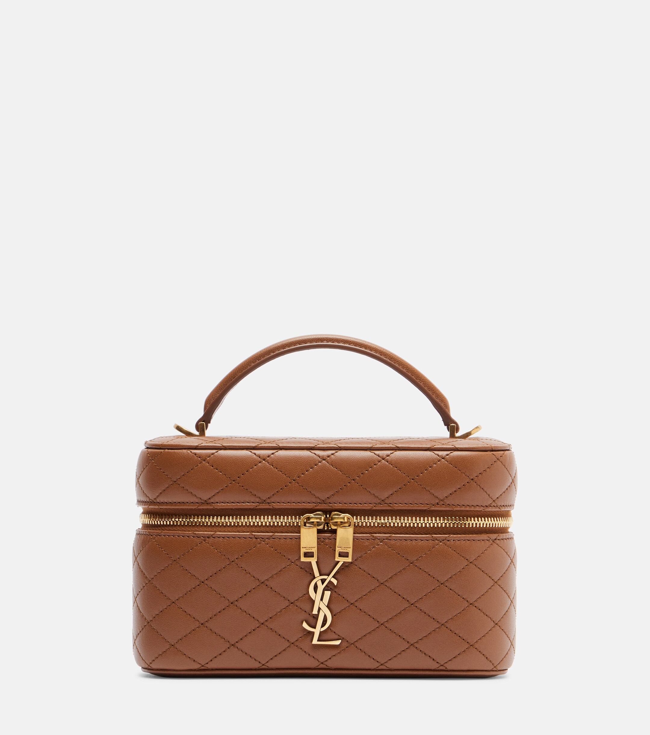 Saint Laurent Saint Laurent Gaby leather vanity bag