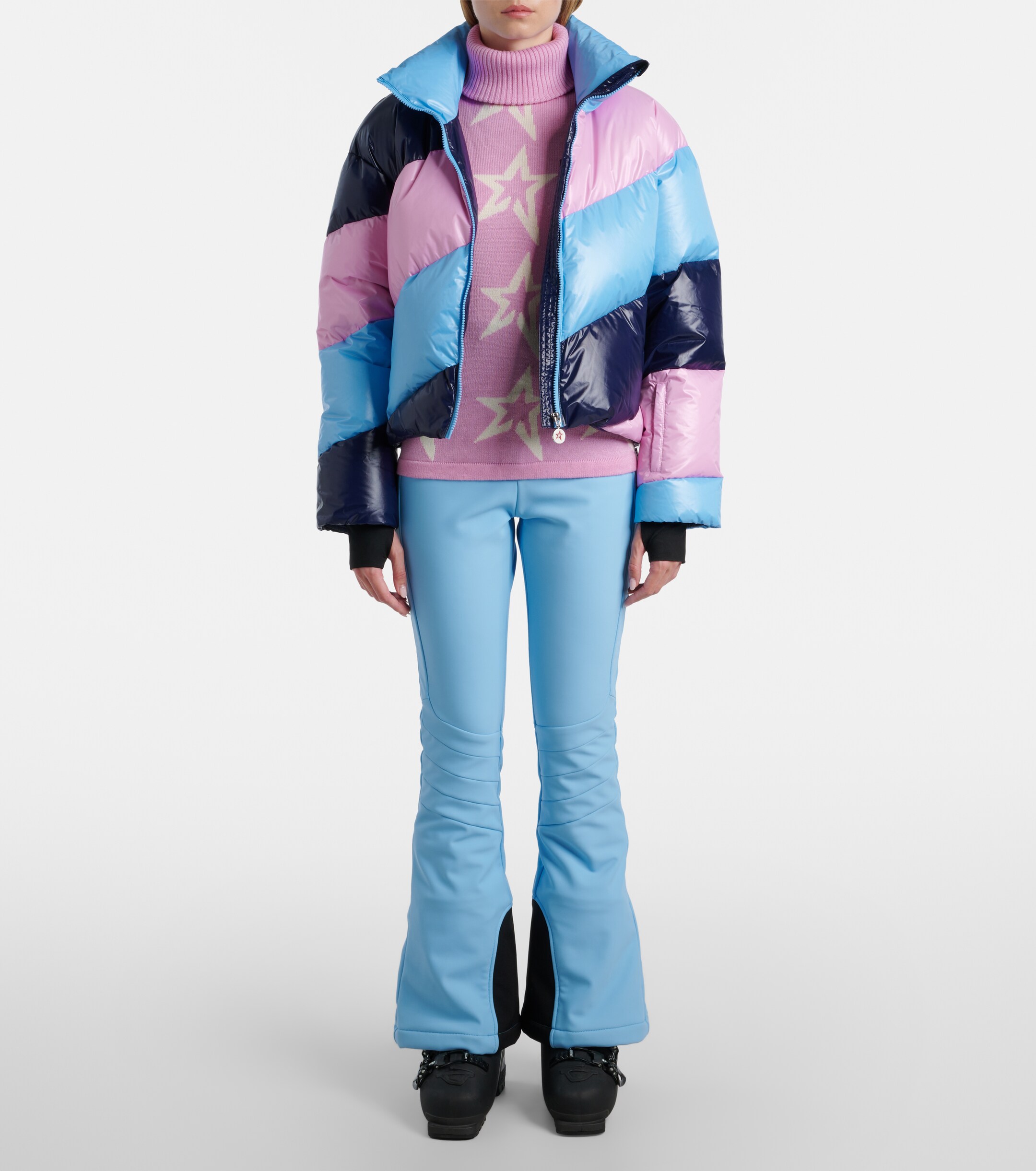 PERFECT MOMENT Perfect Moment Star Dust wool turtleneck sweater