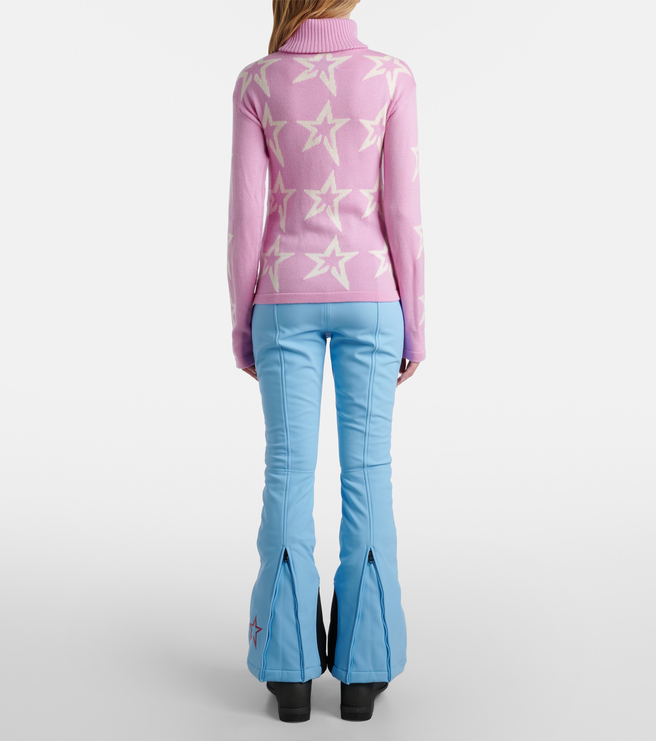 PERFECT MOMENT Perfect Moment Star Dust wool turtleneck sweater