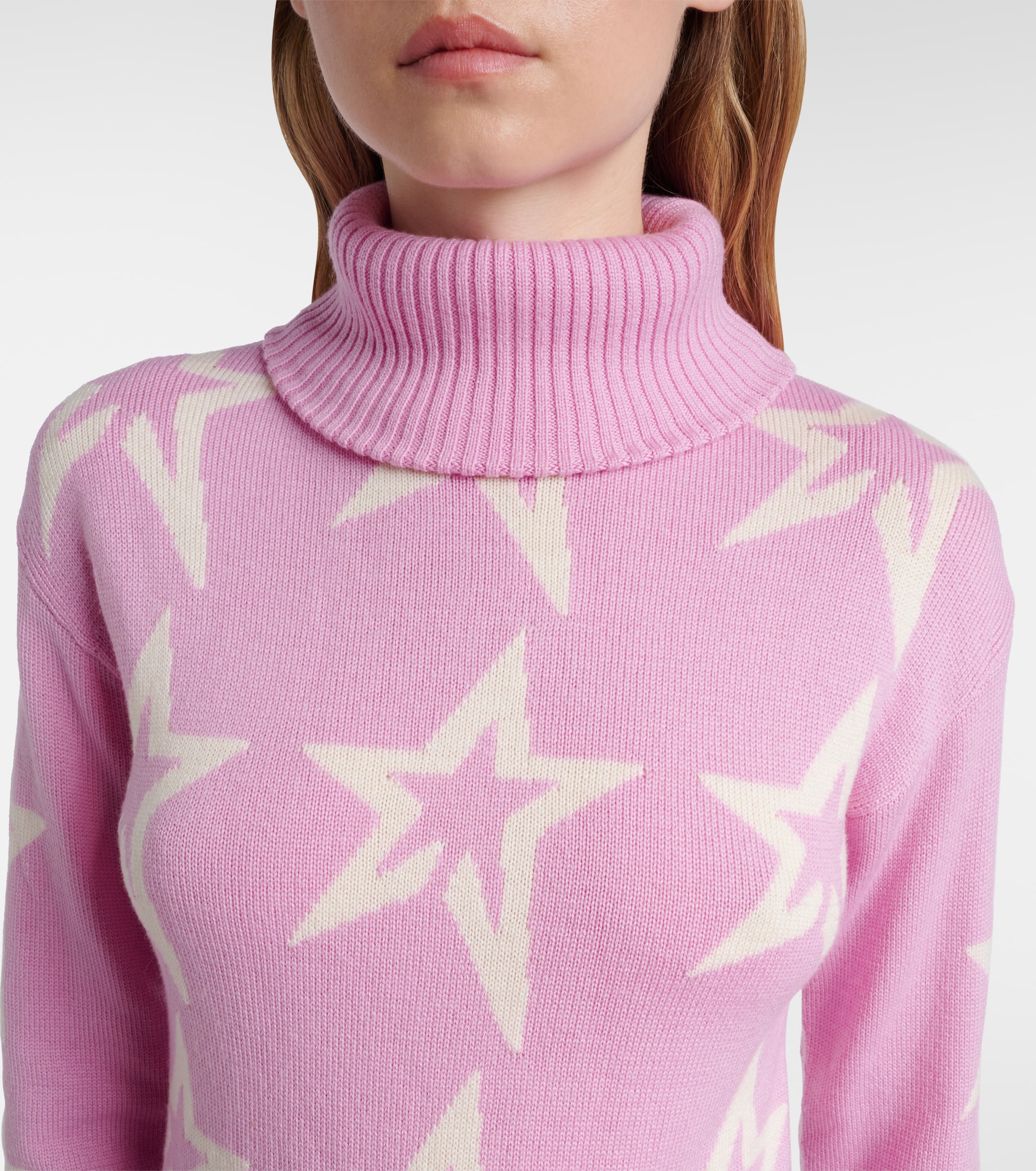 PERFECT MOMENT Perfect Moment Star Dust wool turtleneck sweater
