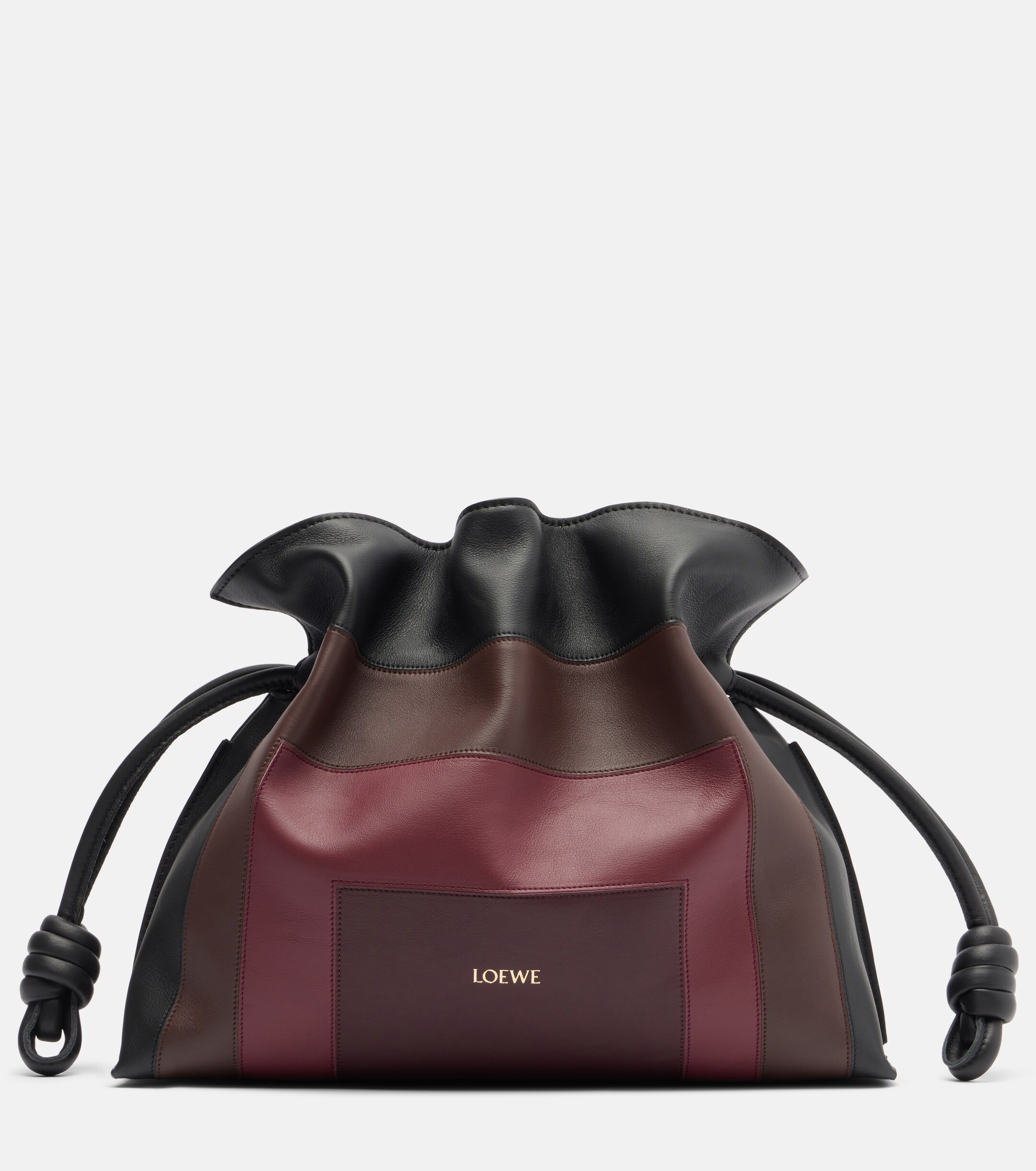 Loewe Flamenco Medium leather clutch
