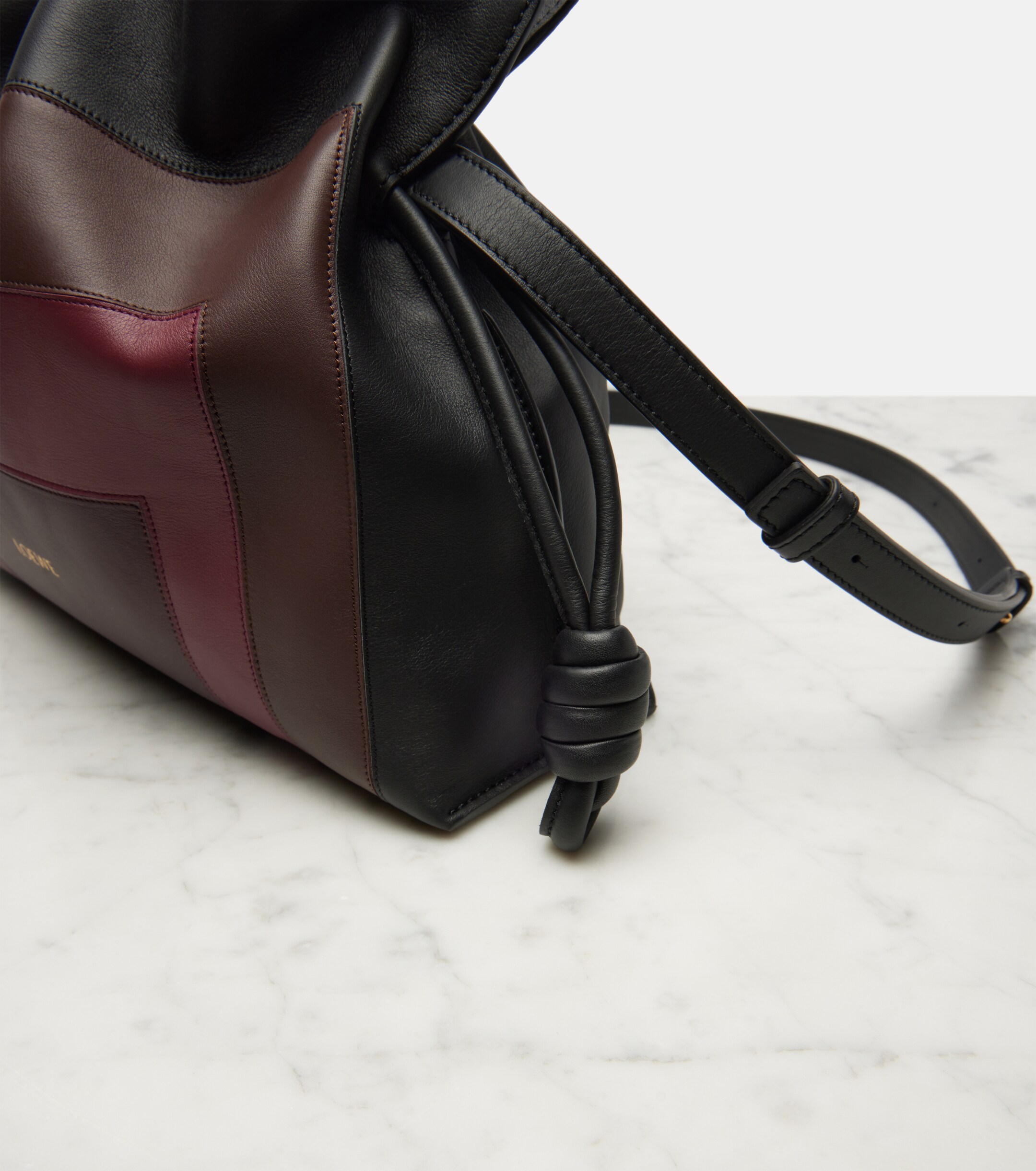 Loewe Flamenco Medium leather clutch