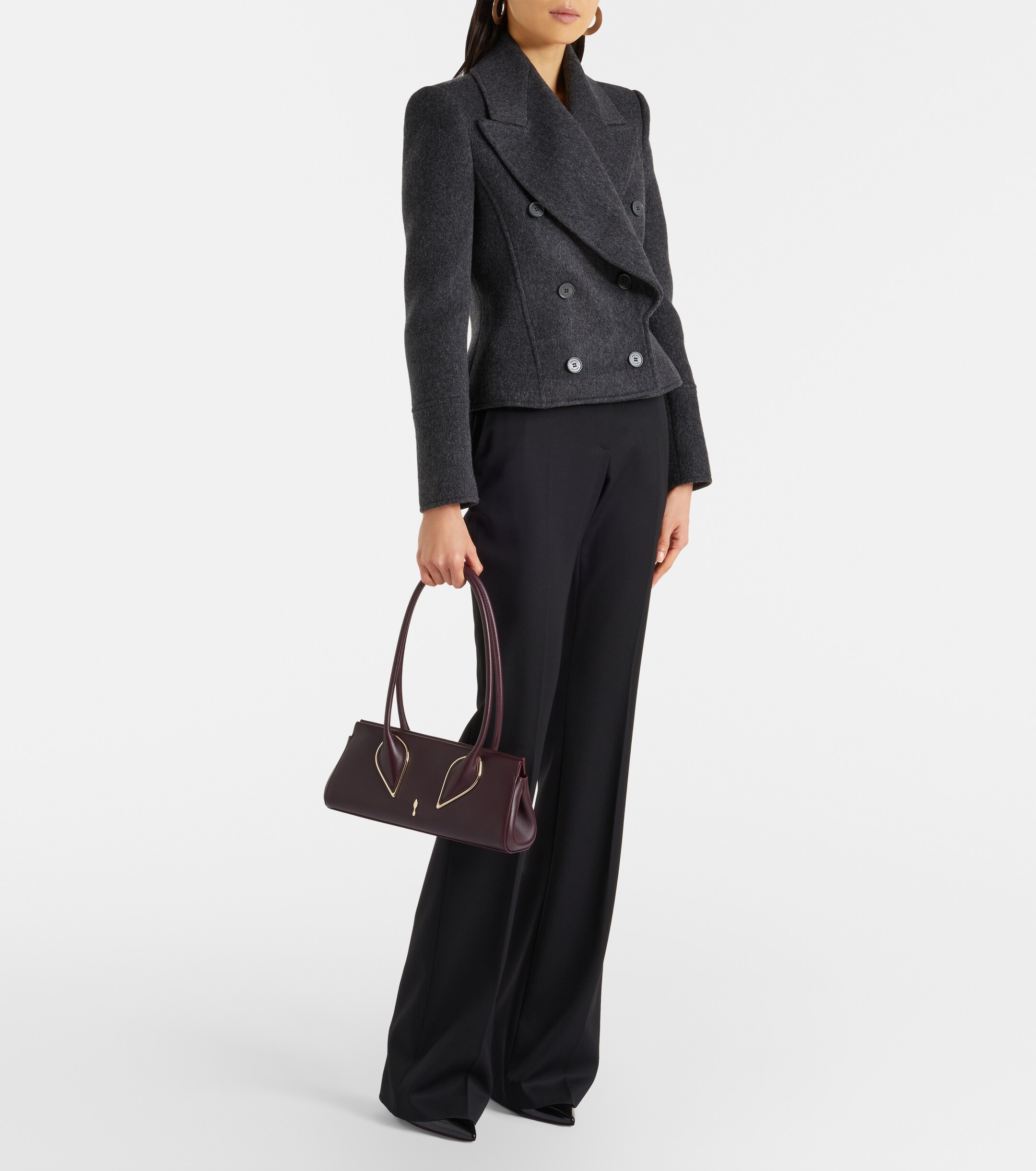 CHRISTIAN LOUBOUTIN Venus Small leather tote bag