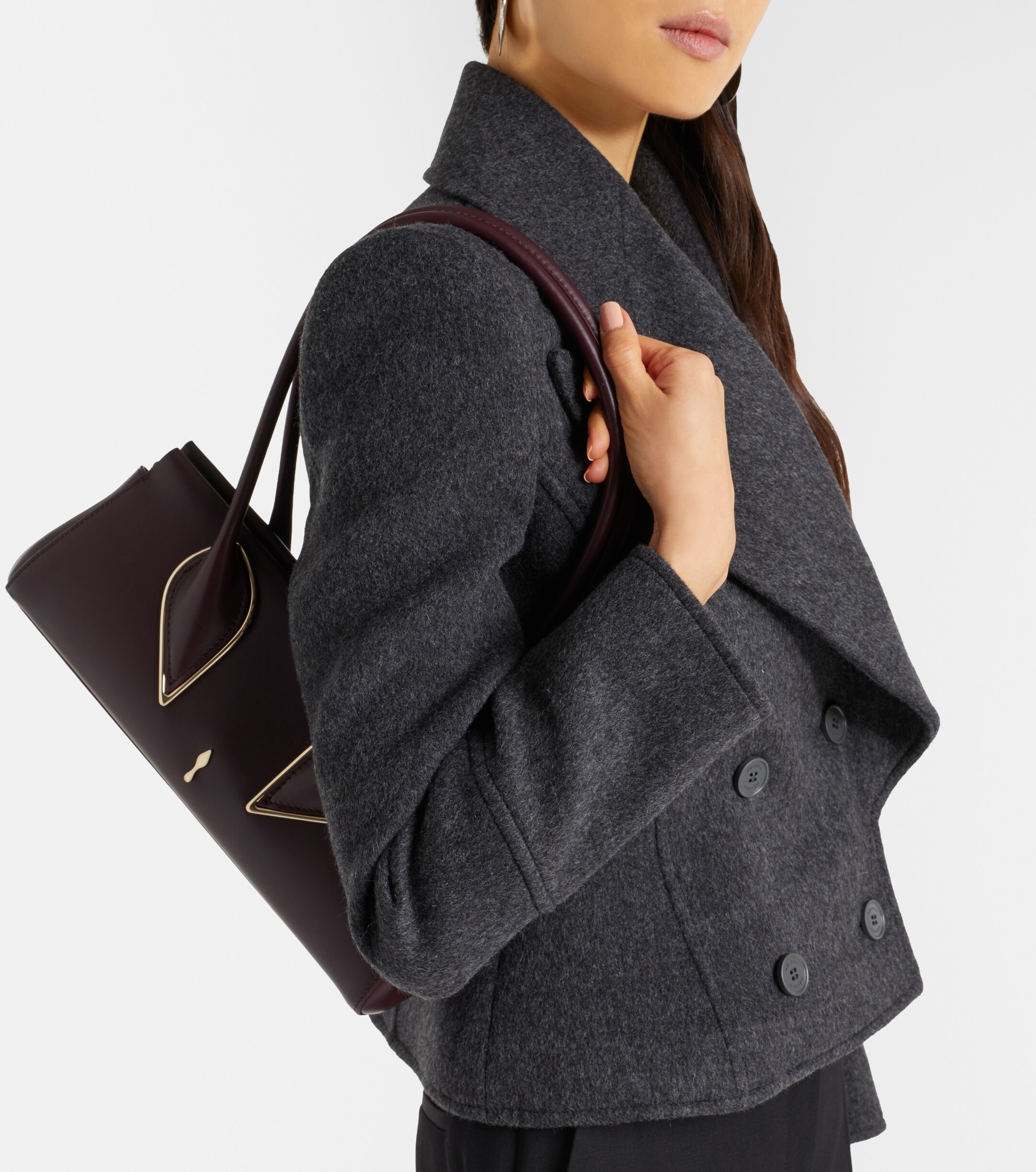 CHRISTIAN LOUBOUTIN Venus Small leather tote bag
