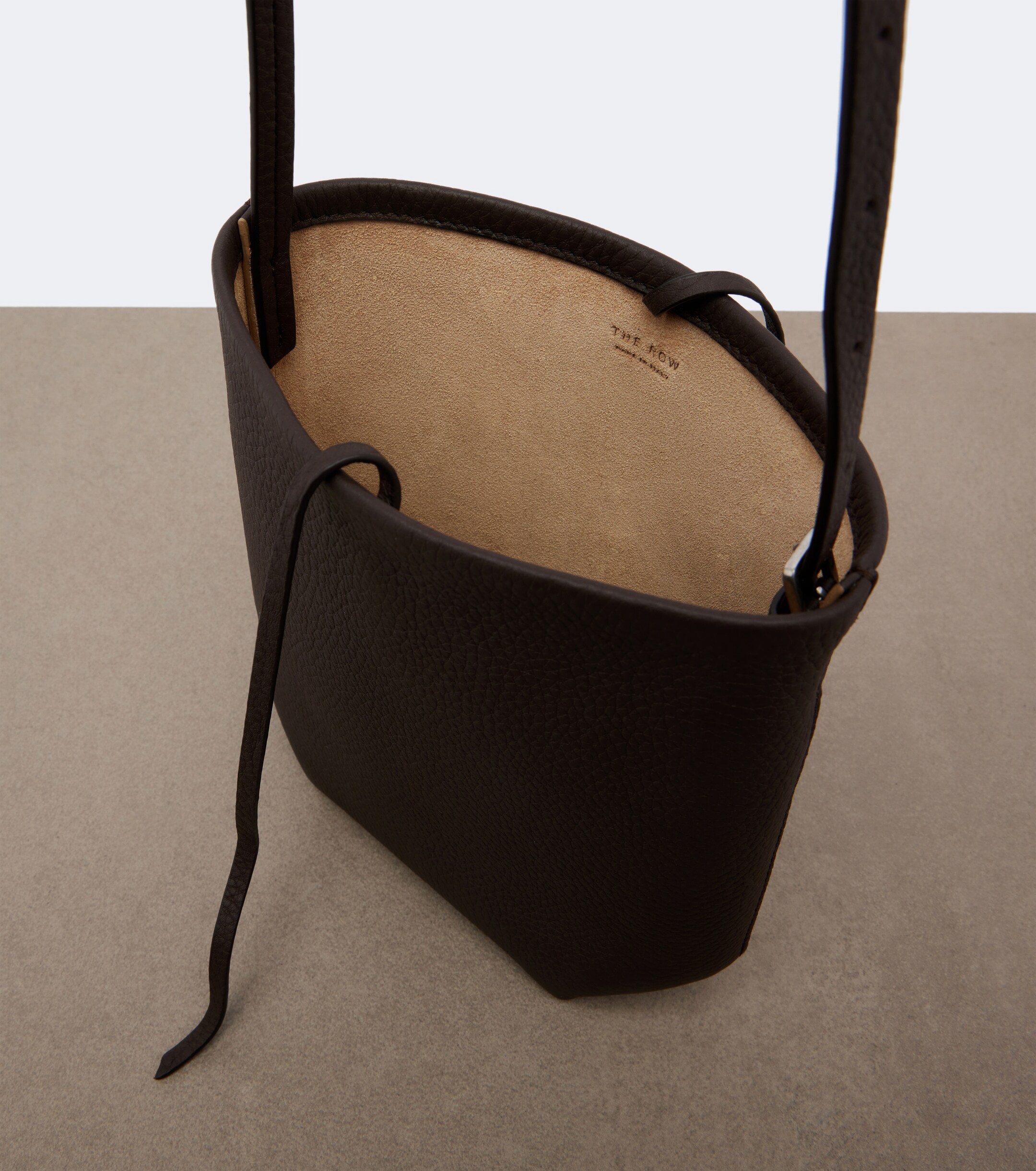 The Row N/S Park leather crossbody bag