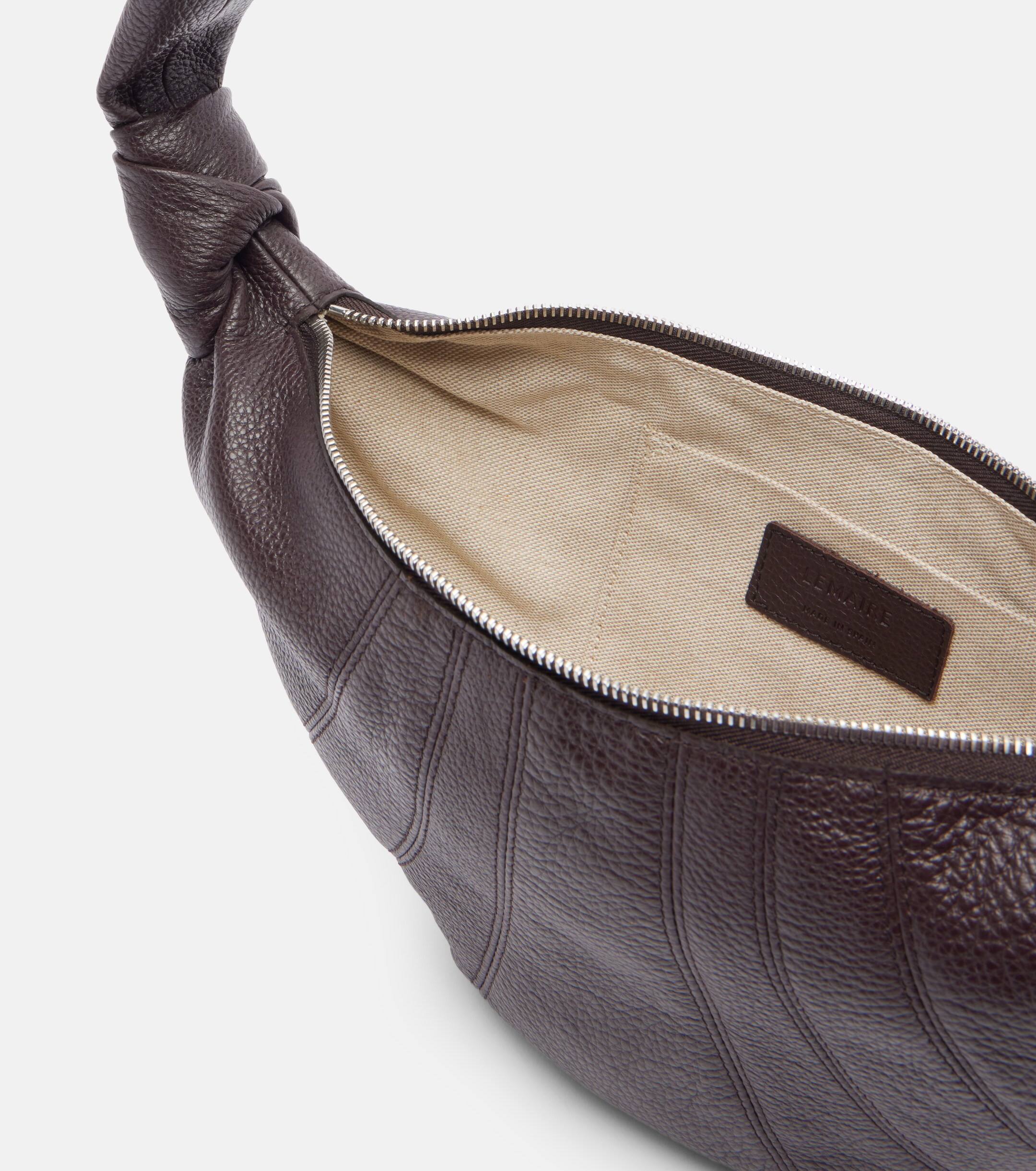 Lemaire Lemaire Croissant Small leather bag