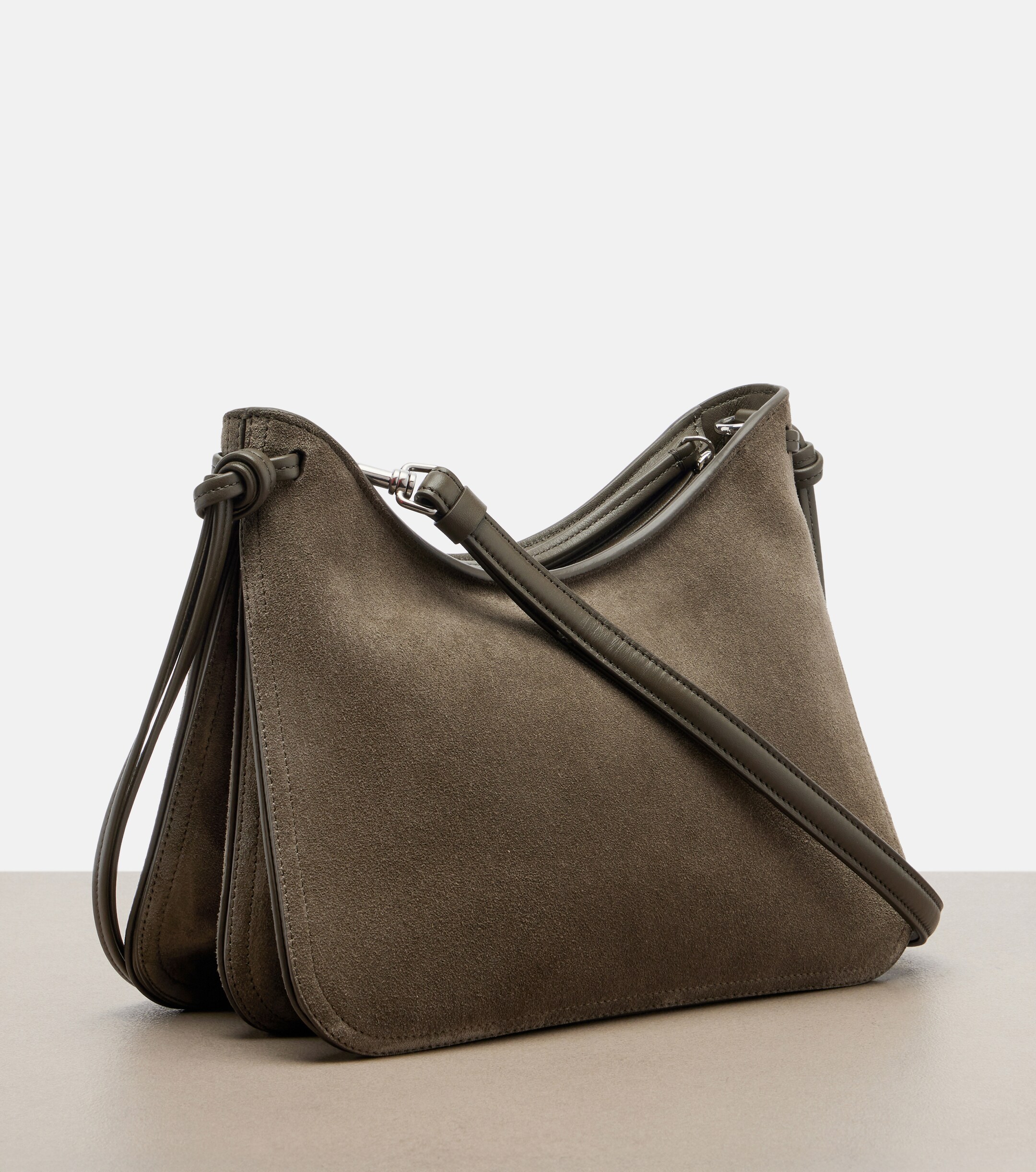 PHOEBE PHILO Small Gig suede shoulder bag thumbnail