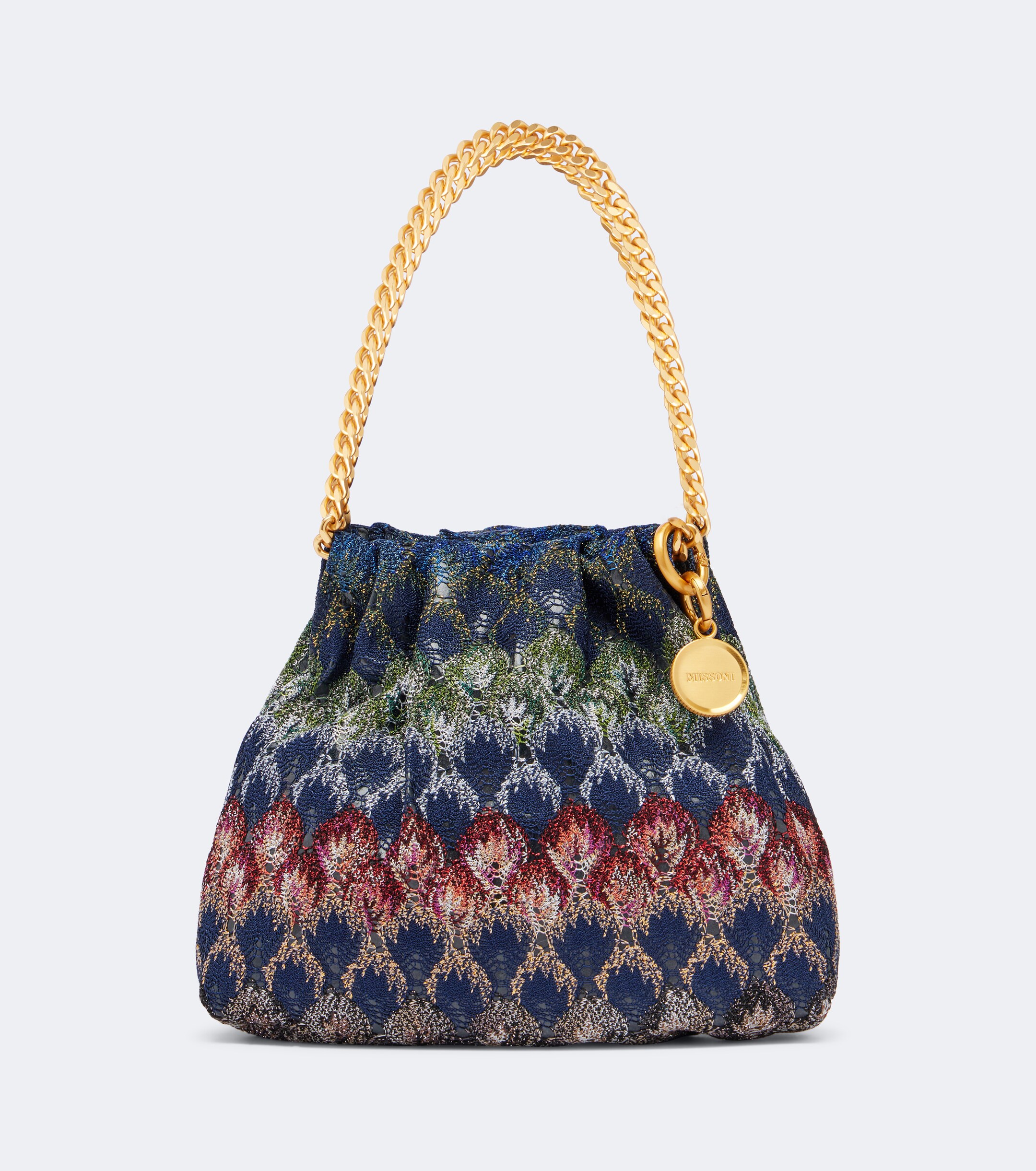 Missoni Mini lamé top-handle bag